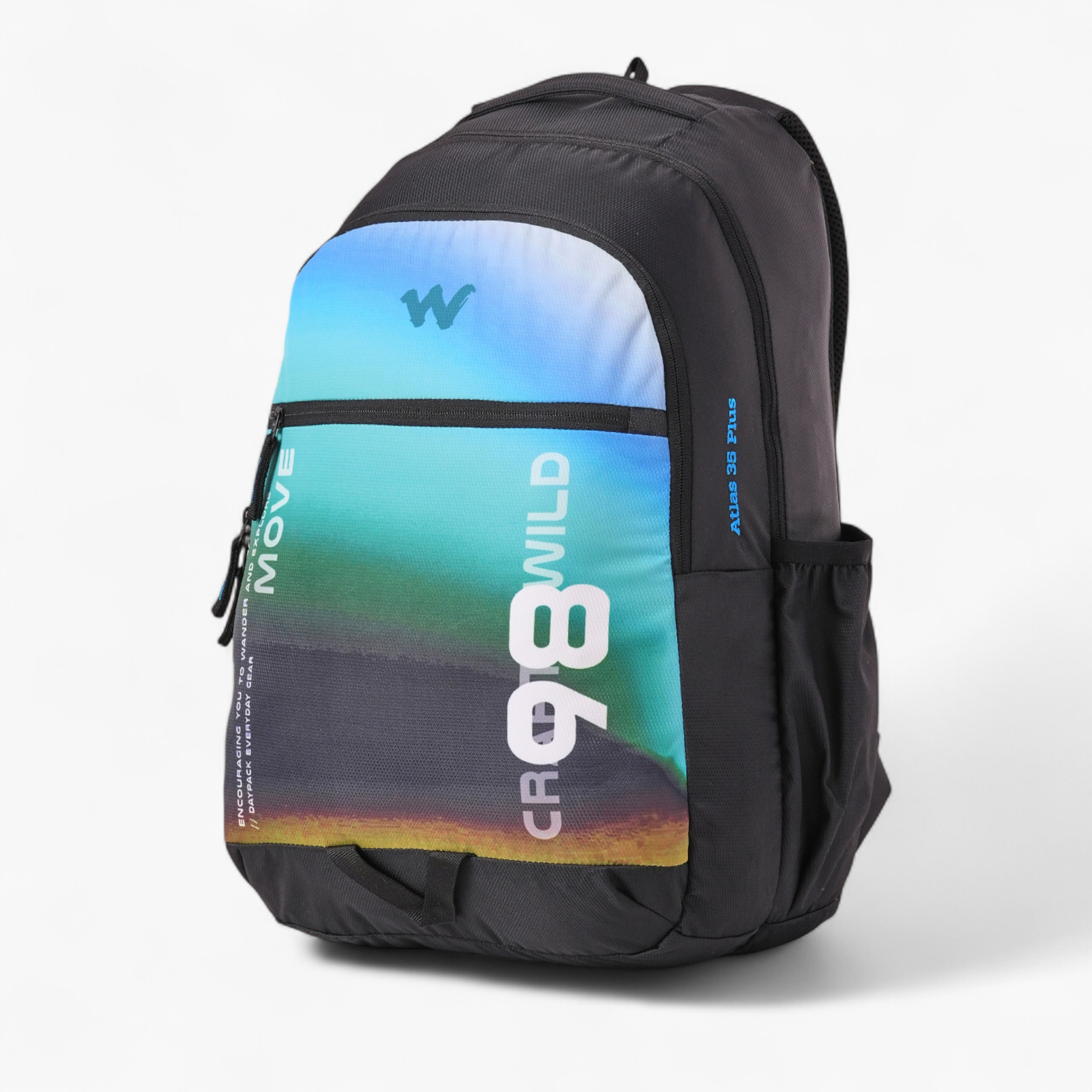 شنطة ظهر بطبعات بحمالات كتف قابلة للتعديل من وايلدكرافت - 19x32x47 سم-school-bagsandbackpacks-backpacks-image-4