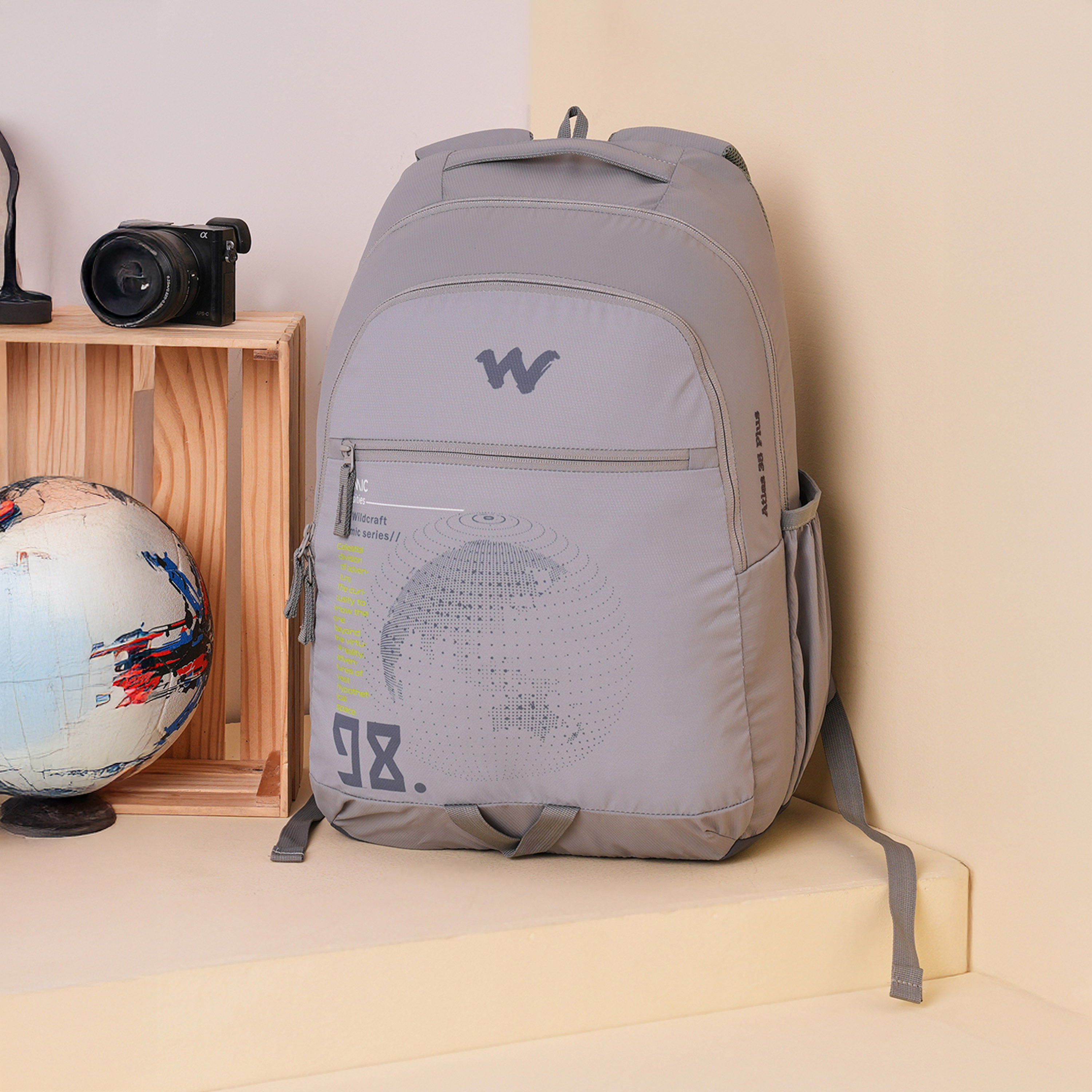 شنطة مدرسية بطبعات وحمّالات كتف قابلة للتعديل من وايلدكرافت - 19×32×47 سم-school-bagsandbackpacks-backpacks-image-11