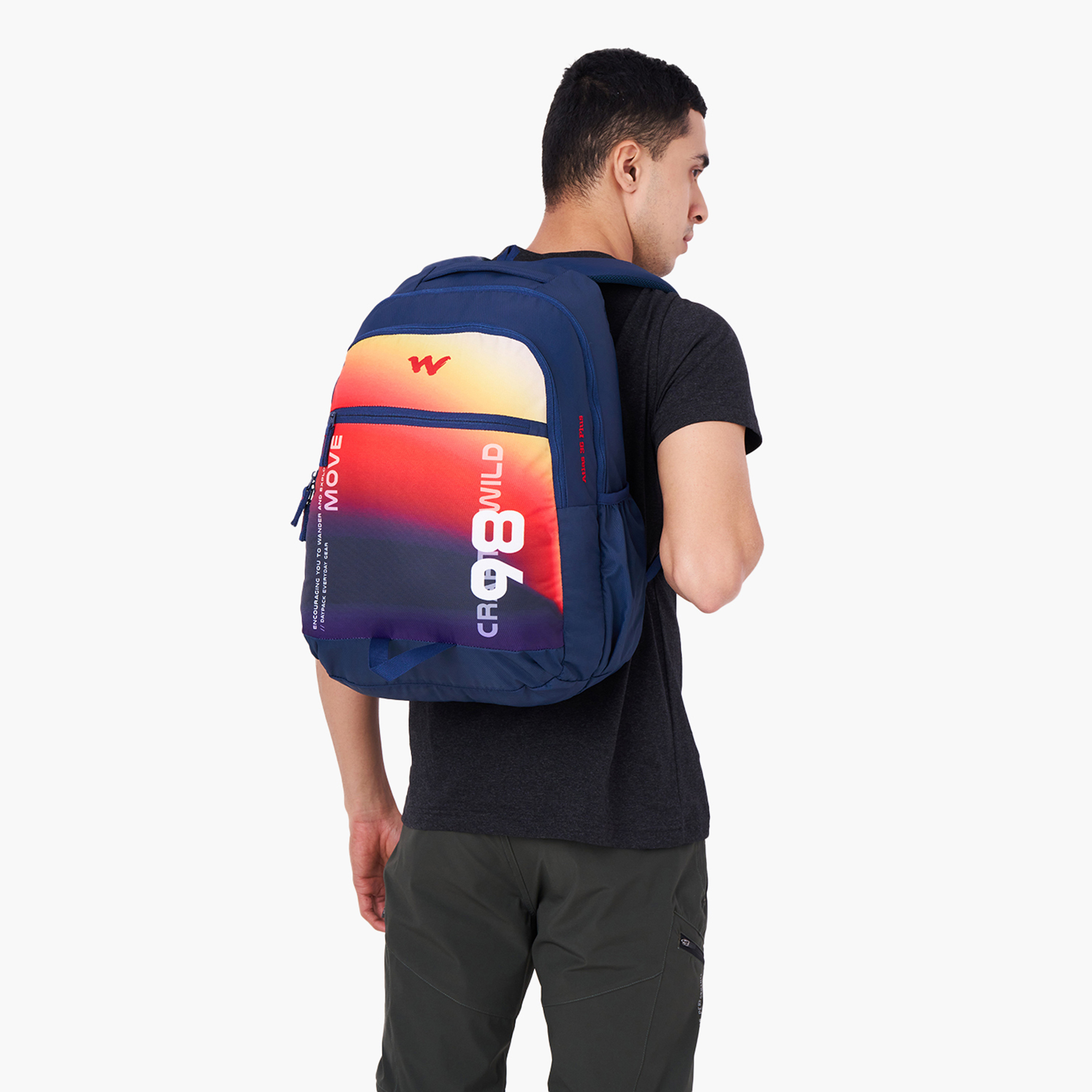 Wildcraft Printed School Backpack with Adjustable Shoulder Straps - 19x32x47 cms-school-bagsandbackpacks-backpacks-image-3