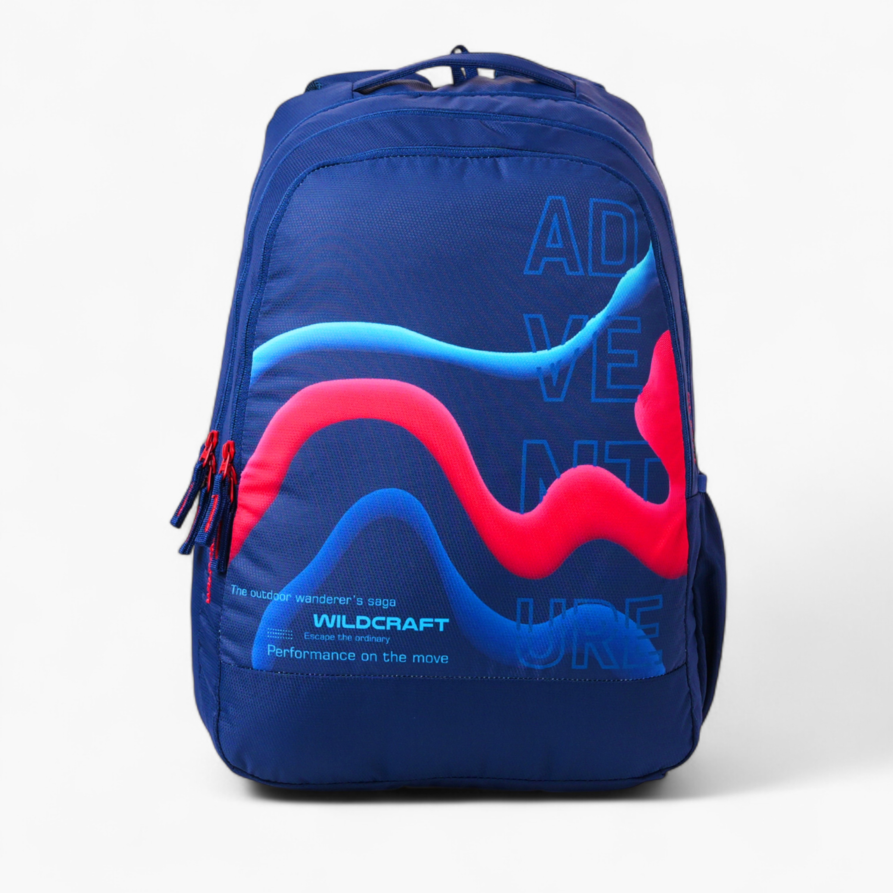 شنطة مدرسية بطبعات جرافيك بحمالات كتف قابلة للتعديل من وايلدكرافت - 21×34×48 سم-school-bagsandbackpacks-backpacks-image-1