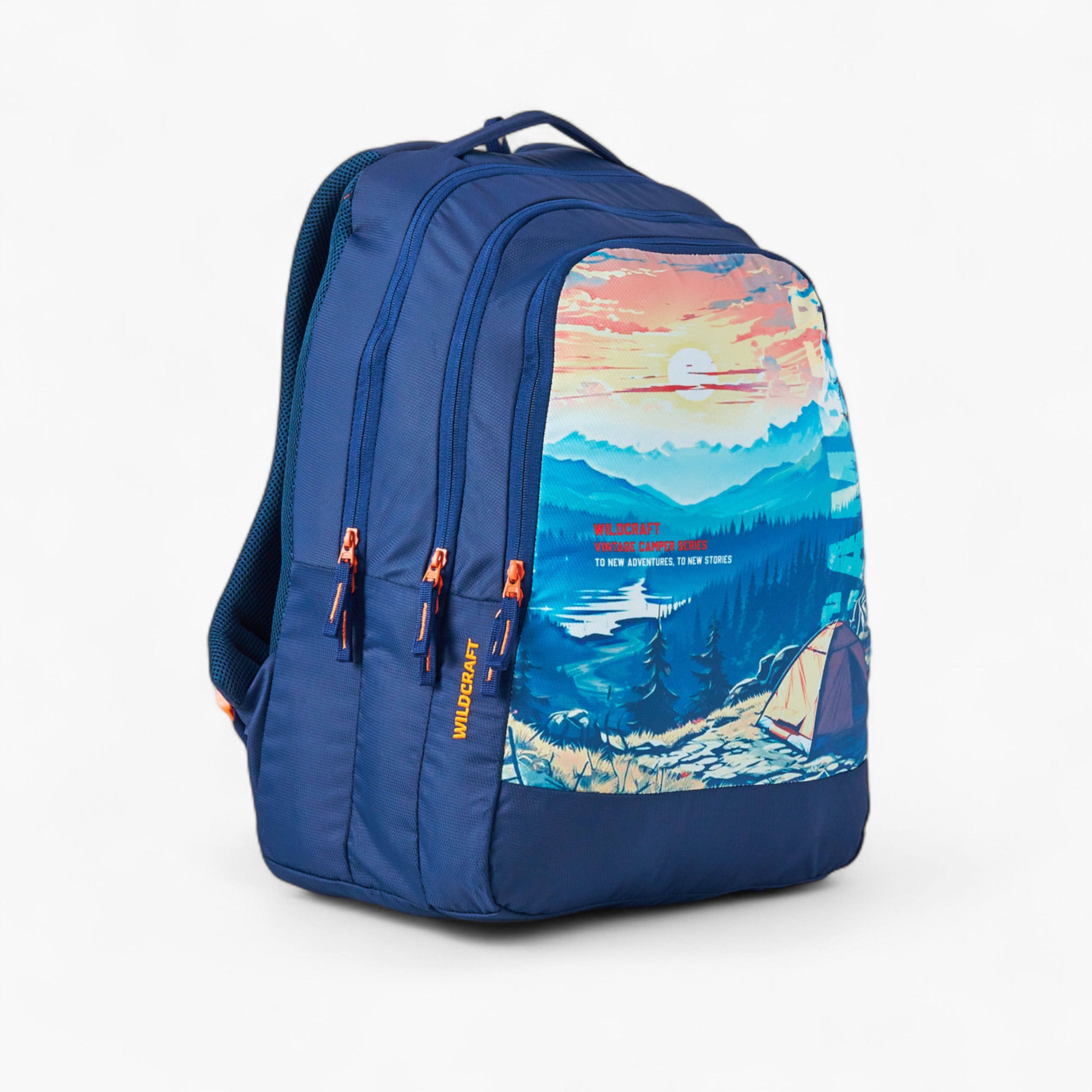 شنطة مدرسية بطبعات جرافيك وحمالات كتف قابلة للتعديل من وايلدكرافت - 21×34×48 سم-school-bagsandbackpacks-backpacks-image-7