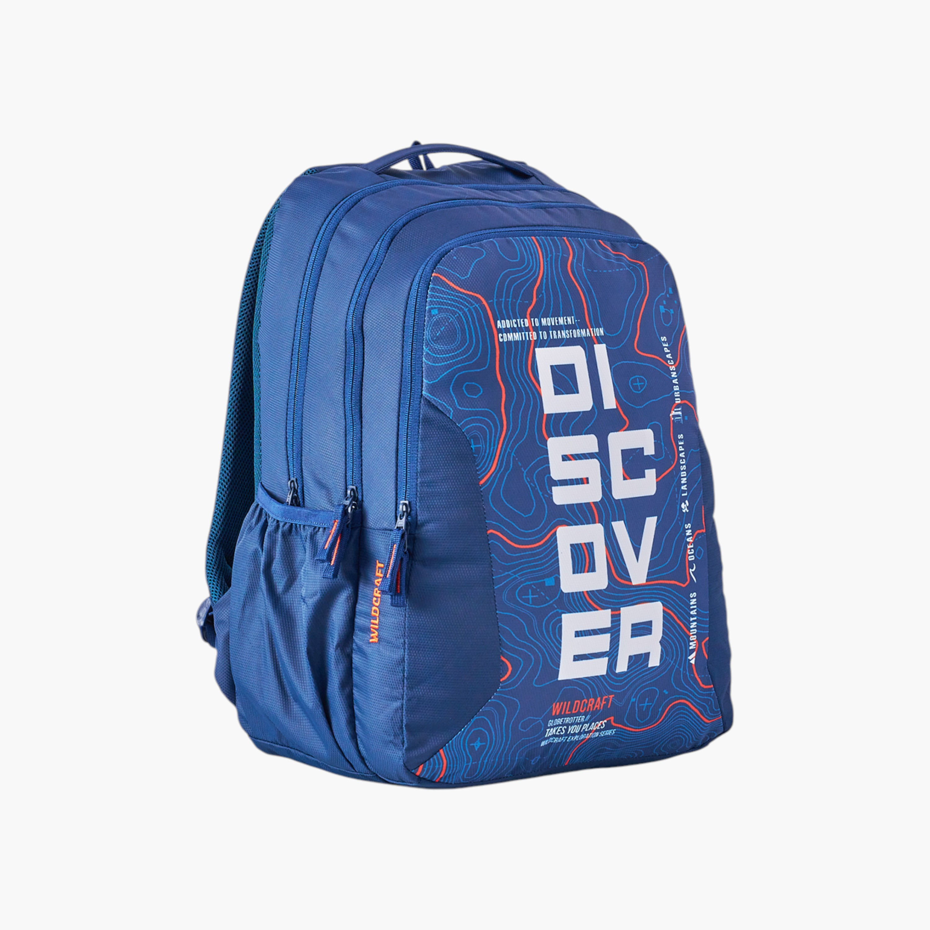 شنطة ظهر أطلس 45 للأطفال من 8 إلى 13 سنة مع جيب للابتوب من وايلدكرافت-school-bagsandbackpacks-backpacks-image-7