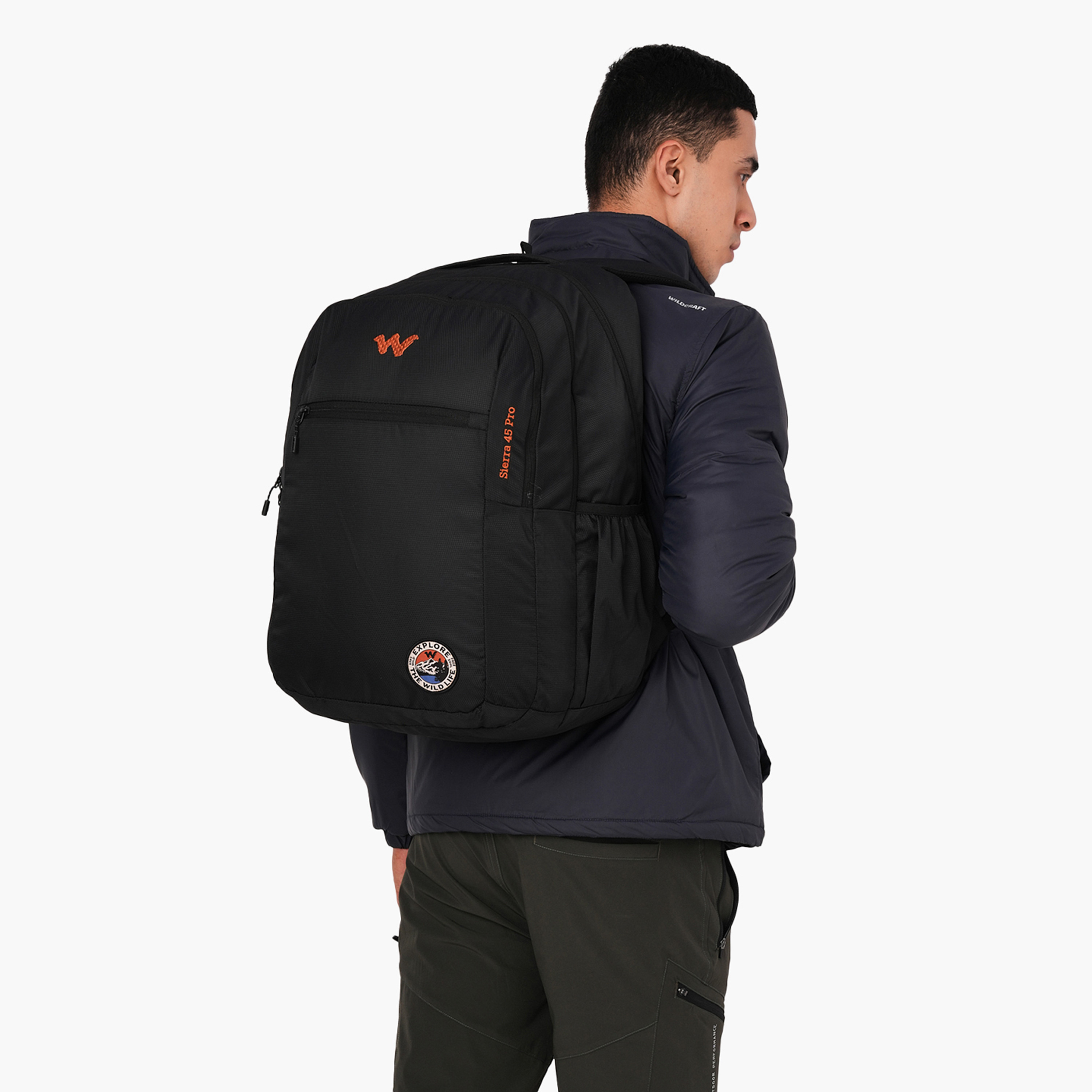 Wildcraft Solid School Backpack with Adjustable Shoulder Straps - 25x33x48 cms-school-bagsandbackpacks-backpacks-image-3
