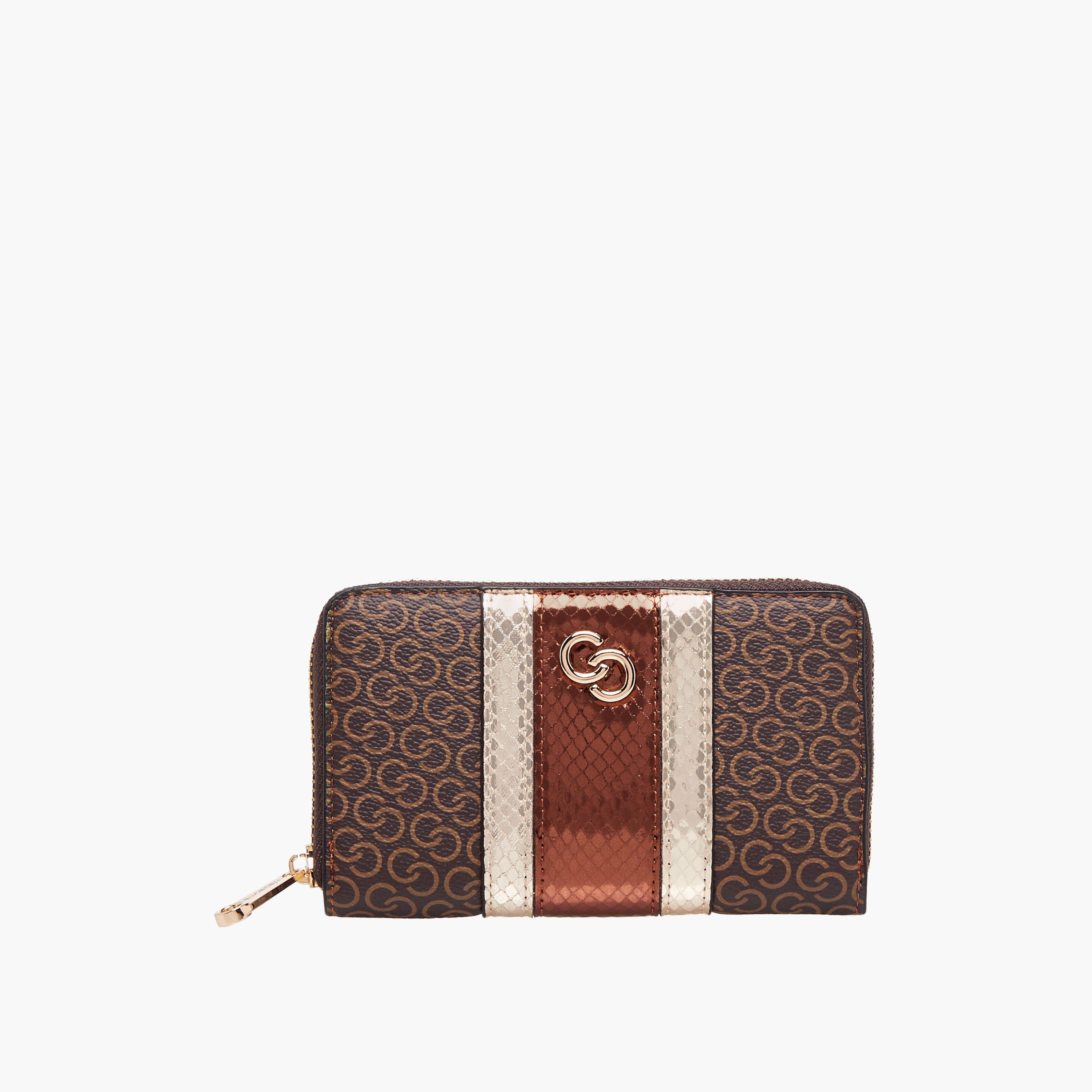 Celeste Monogram Print Zip Around Wallet-women-bagsandwallets-handbags-image-1