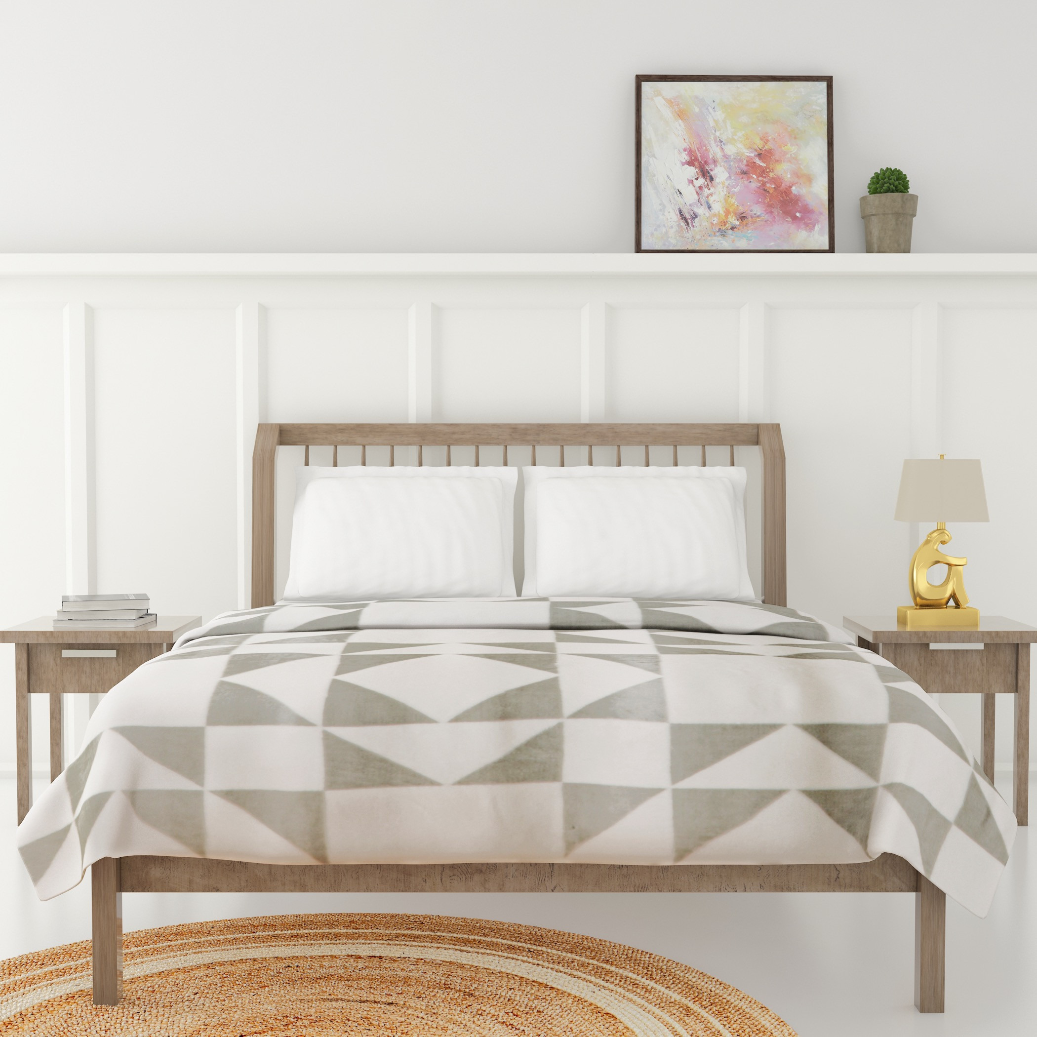 Luxury Soft Plush Flannel Blanket - 150x200 cms-household-cushionsandthrows-throwsandblankets-blankets-image-1