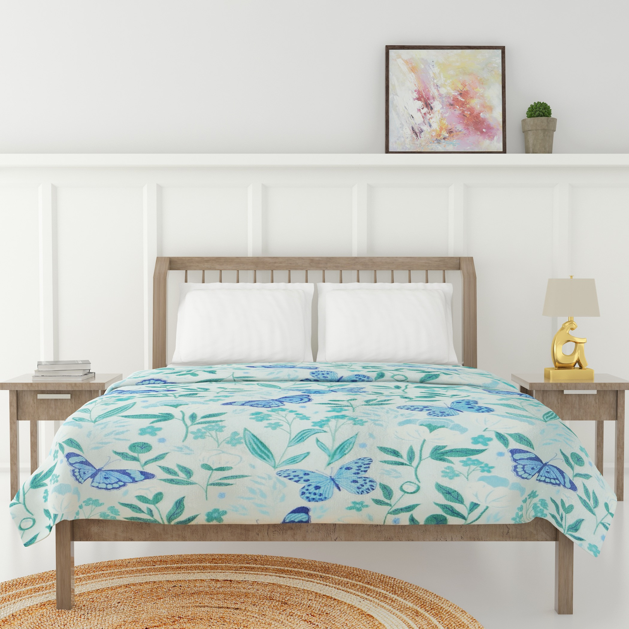 Luxury Soft Plush Flannel Blanket - 150x200 cms-household-cushionsandthrows-throwsandblankets-blankets-image-1