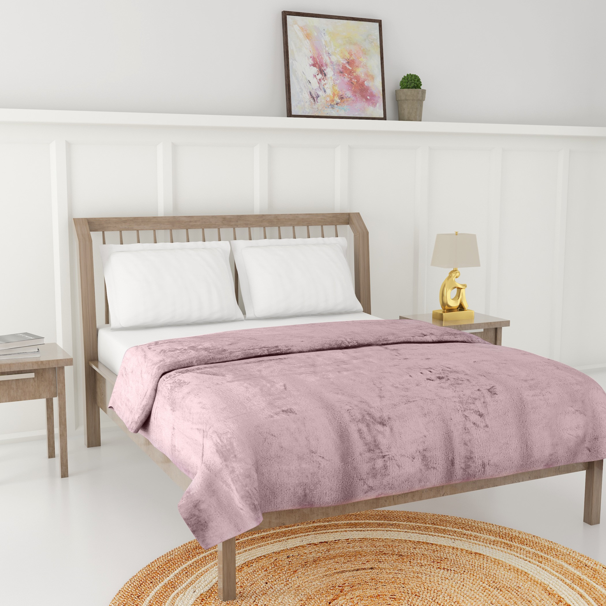 Luxury Soft Plush Flannel Blanket - 150x200 cms-household-cushionsandthrows-throwsandblankets-blankets-image-2