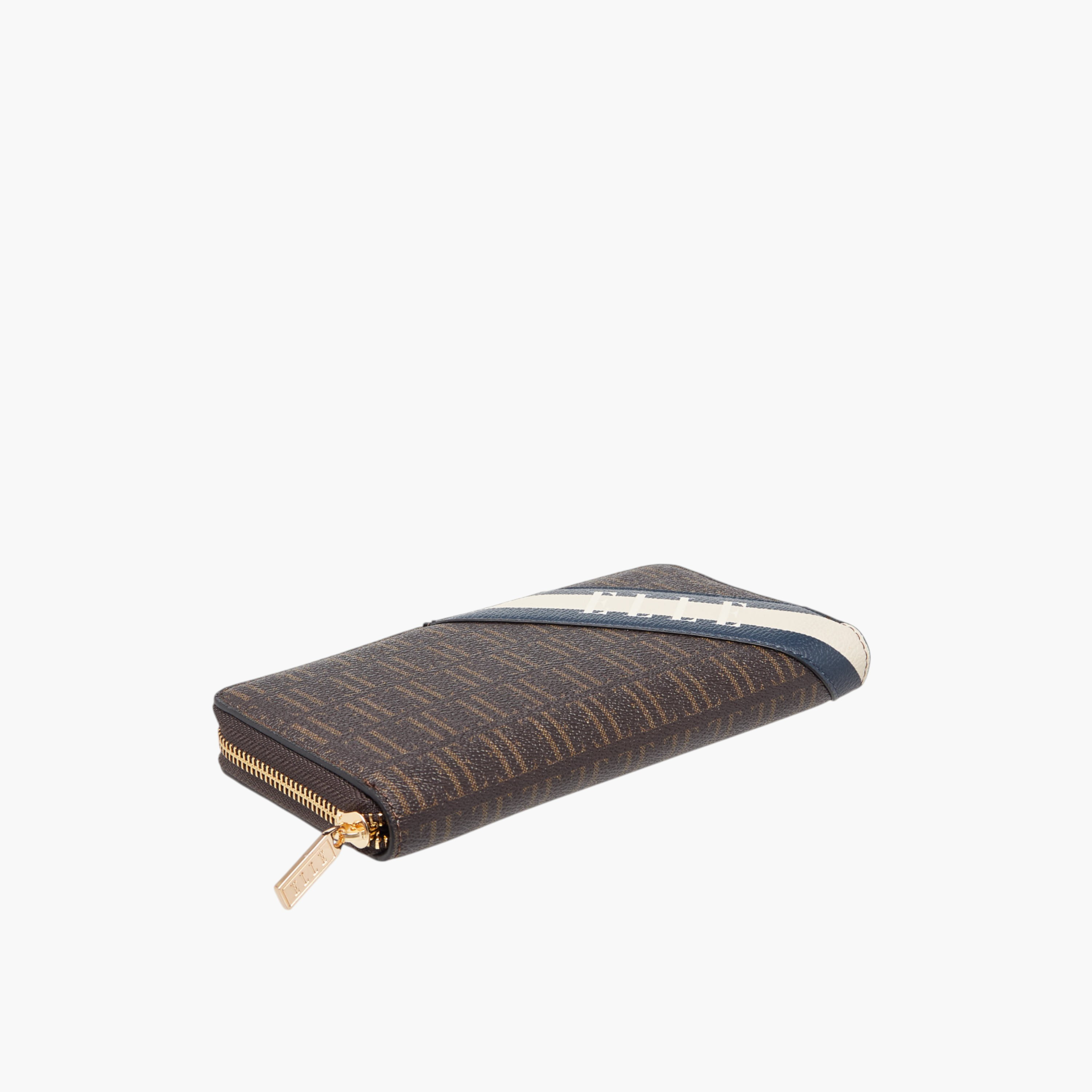 محفظة بسحاب وطبعات مونوجرام من إيل-women-bagsandwallets-handbags-image-5