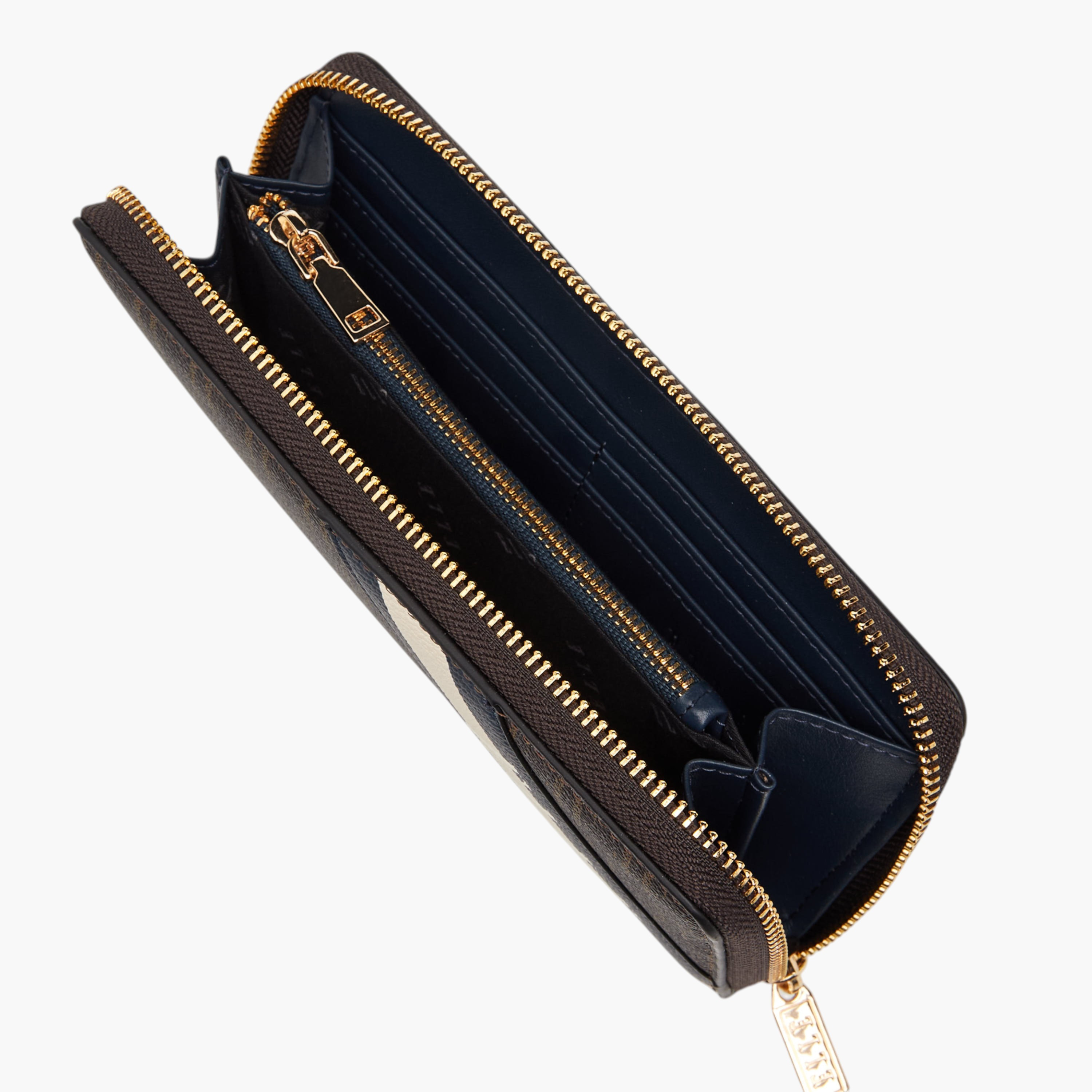 محفظة بسحاب وطبعات مونوجرام من إيل-women-bagsandwallets-handbags-image-6