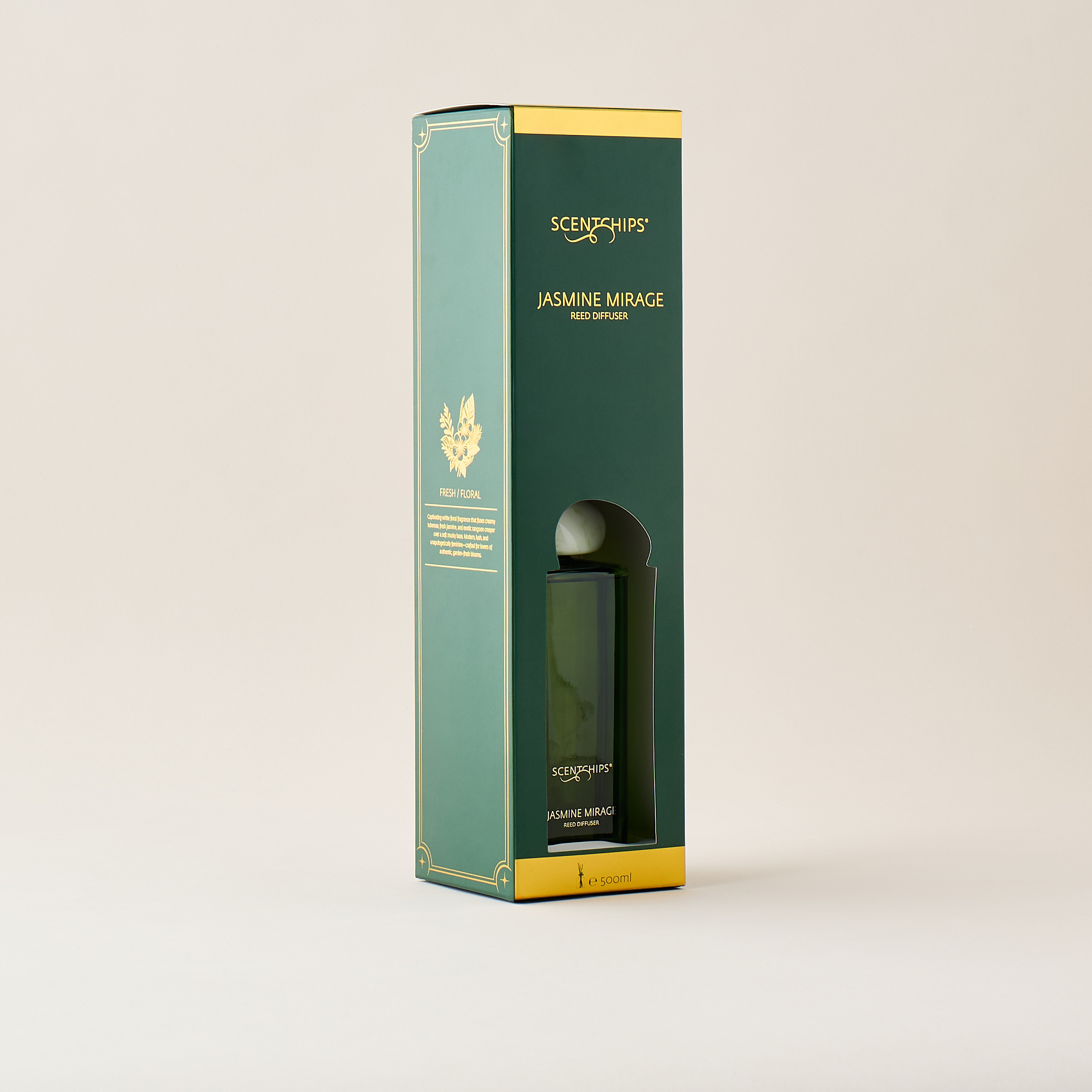 Scent.d London Sweet Vanilla Reed Diffuser - 500 ml-household-homefragrance-reeddiffusers-image-4
