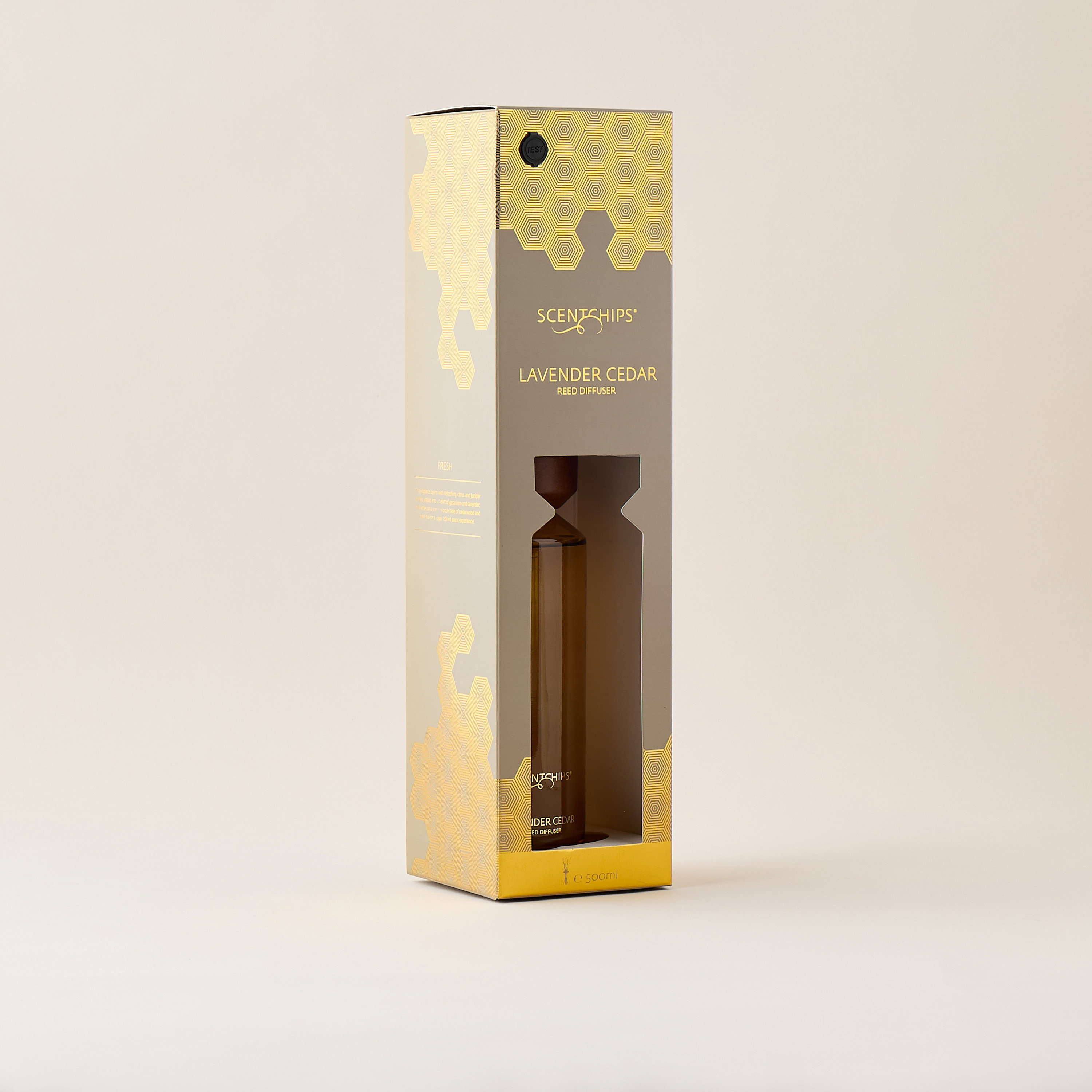 Scent.d London Sweet Vanilla Reed Diffuser - 500 ml-household-homefragrance-reeddiffusers-image-4