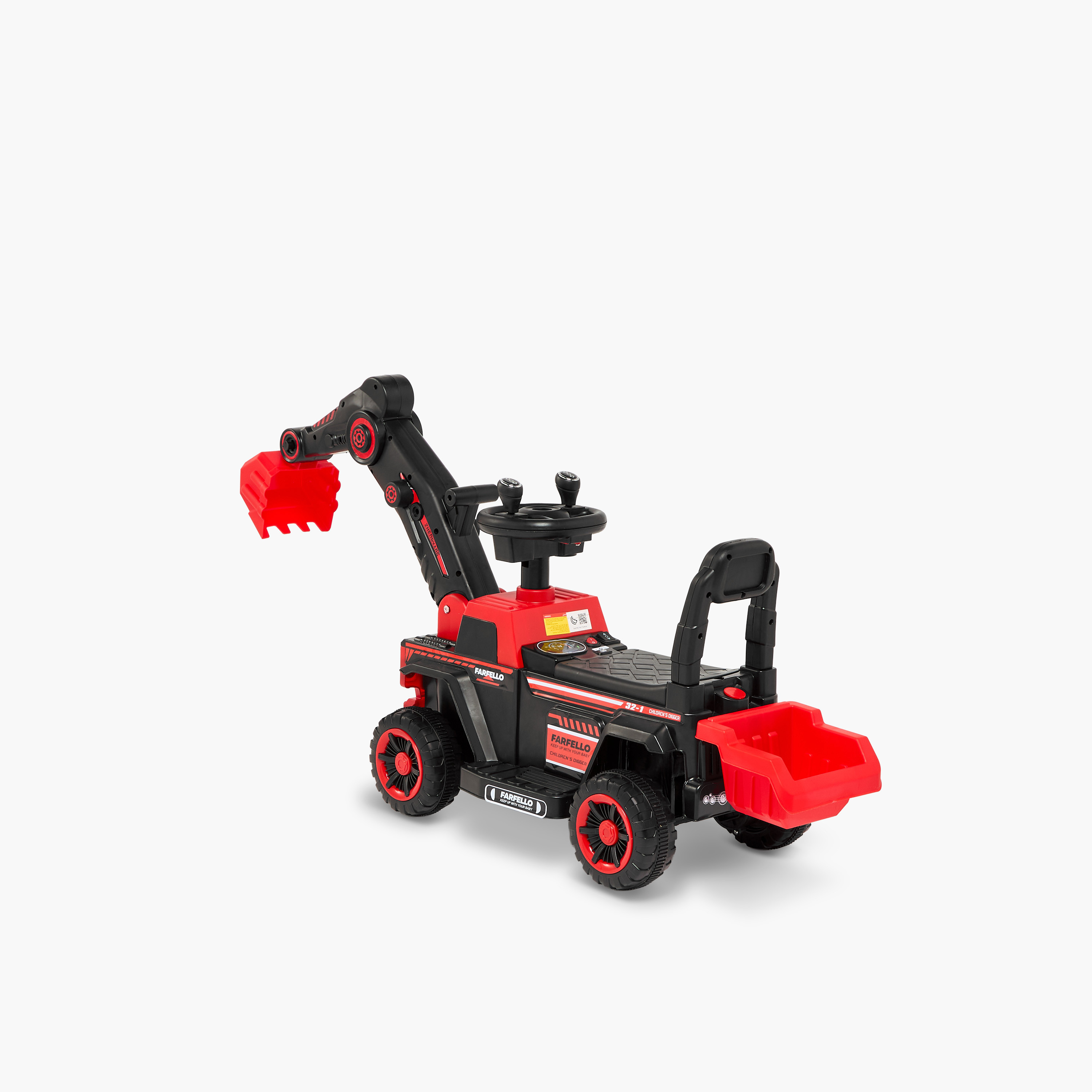 Juniors Excavator Ride-On-toys-outdoor-bikesandrideons-manualrideons-image-2