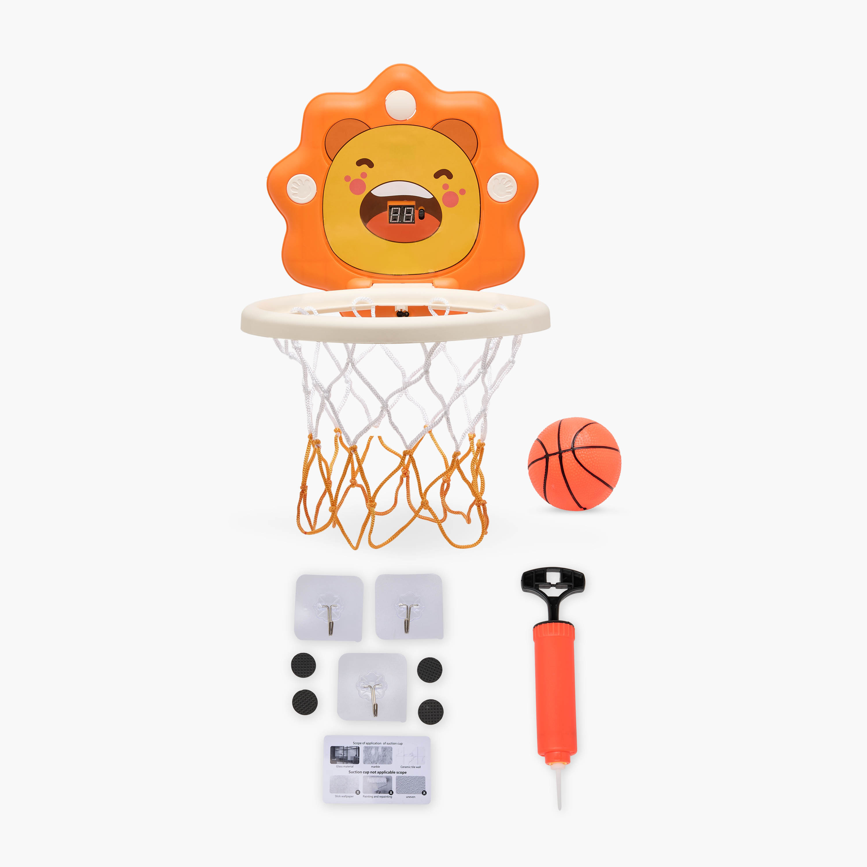 Juniors Basketball and Backboard Set-toys-outdoor-sports-image-1