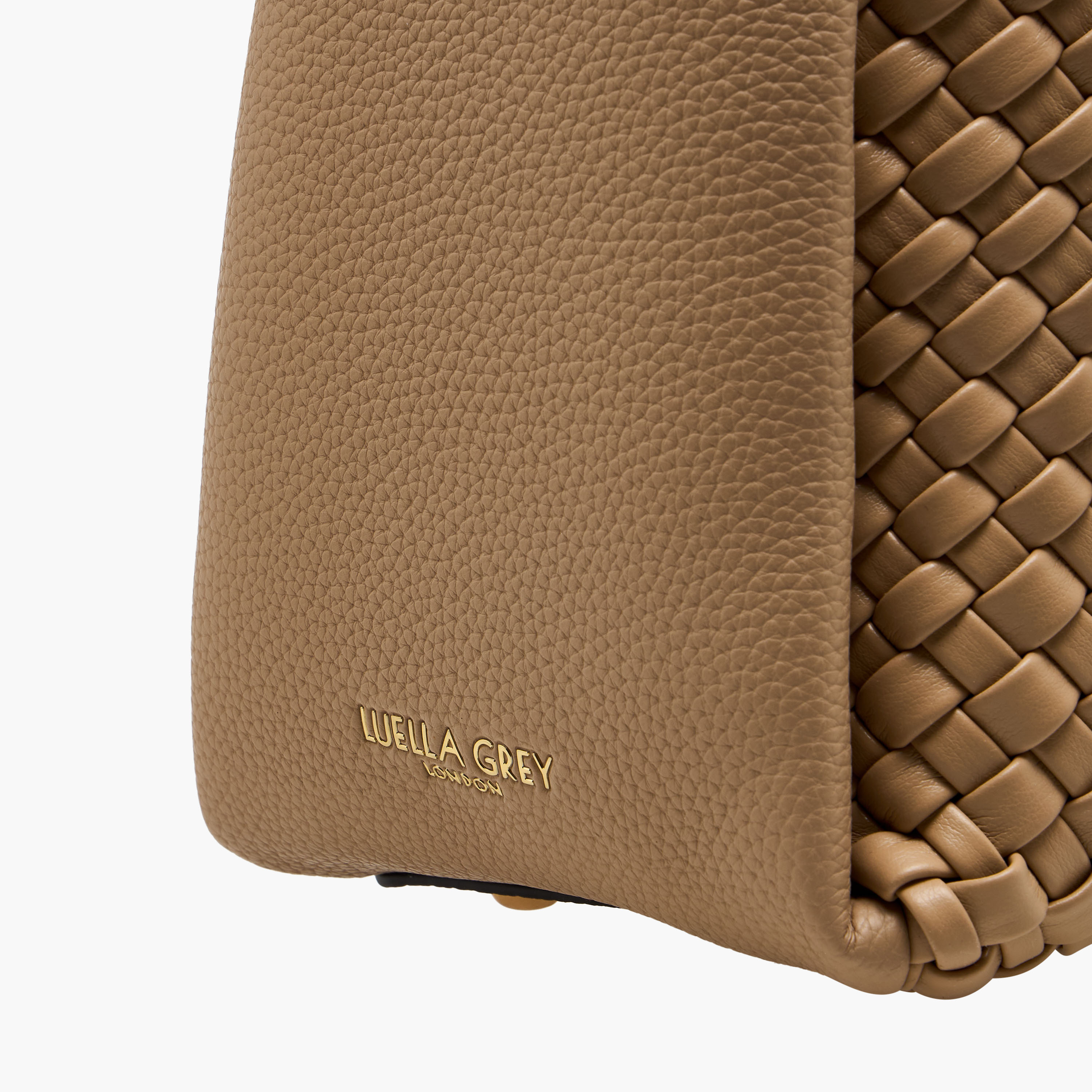 LUELLA GREY Weave Textured Woven Shoulder Bag with Buckle Closure-women-bagsandwallets-handbags-image-6