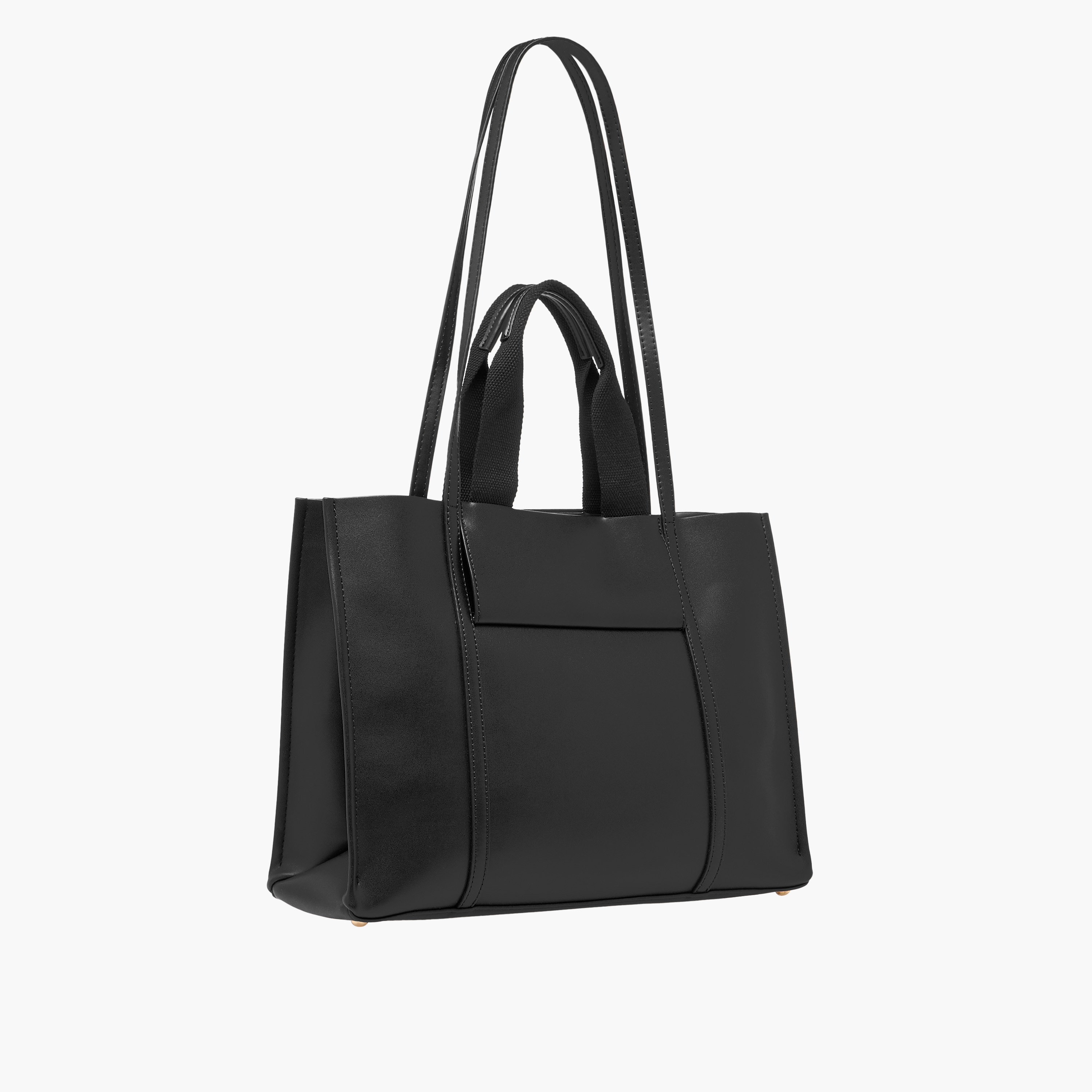 شنطة توتي أحادية اللون بمقابض من لويلا جري-women-bagsandwallets-handbags-image-4
