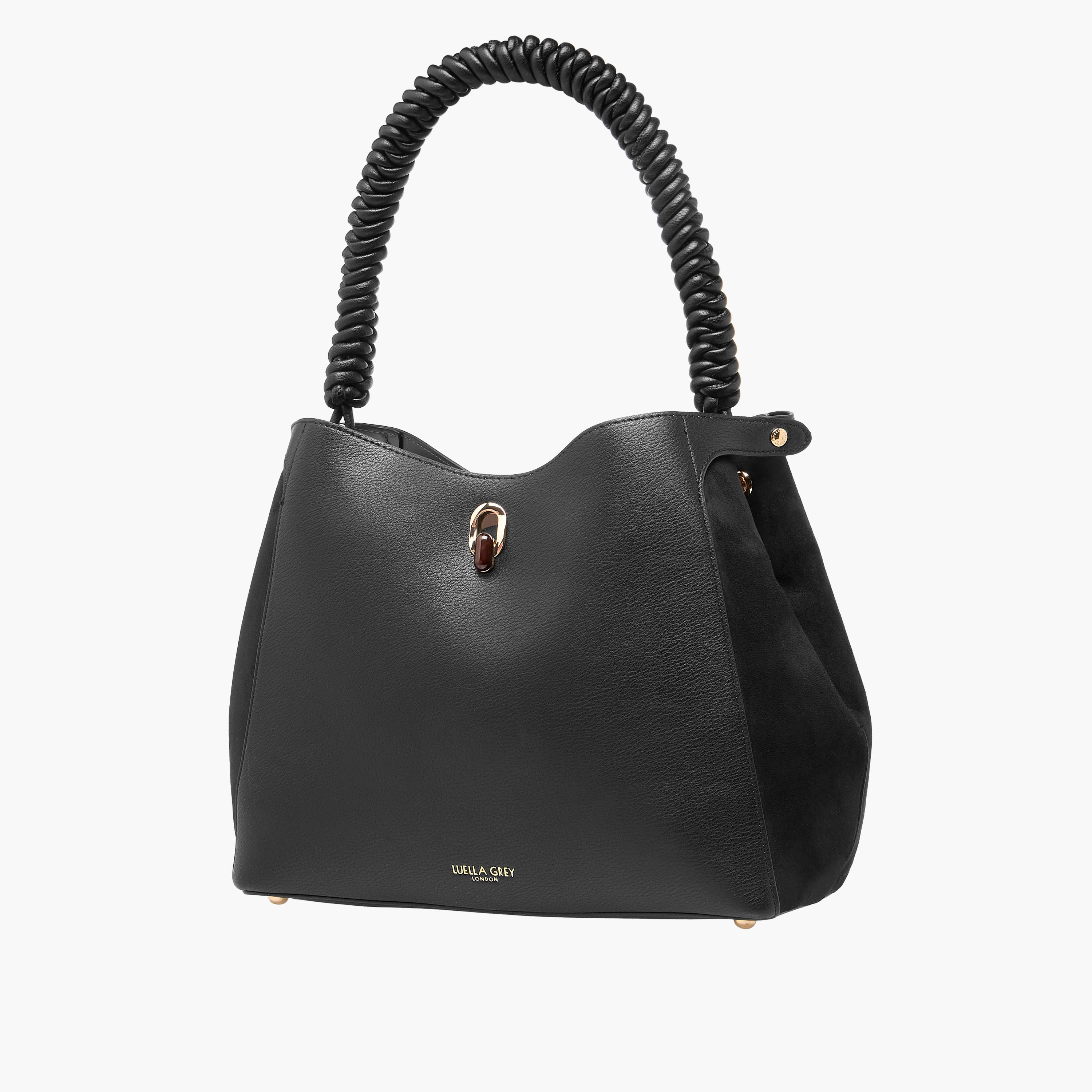 LUELLA GREY Simone Textured Bag with Handle-women-bagsandwallets-handbags-image-3