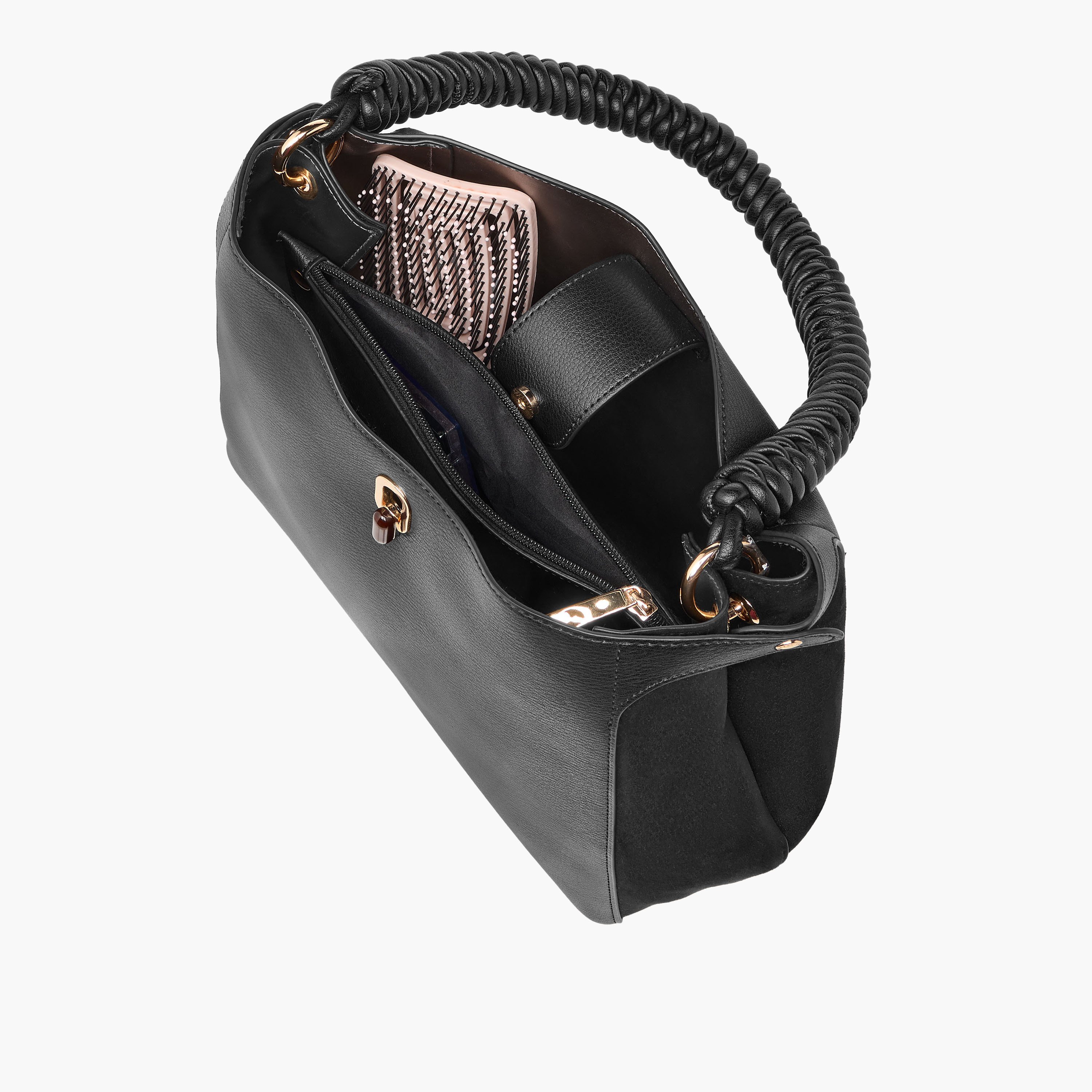 LUELLA GREY Simone Textured Bag with Handle-women-bagsandwallets-handbags-image-8