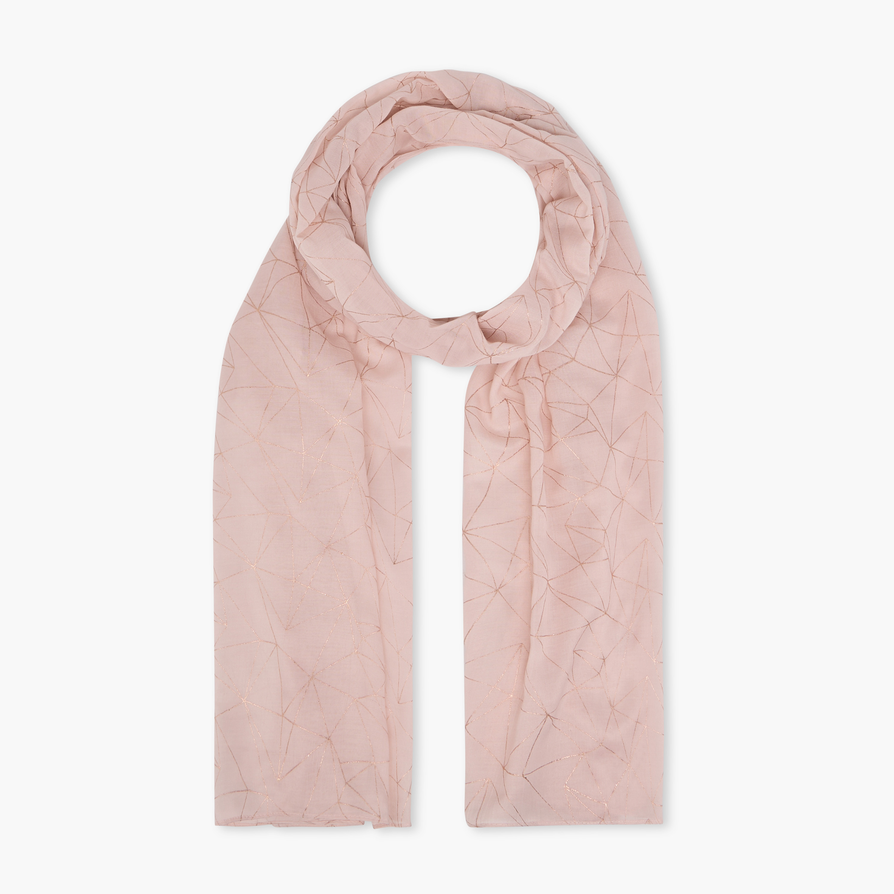وشاح بطبعات زهرية - 185x60 سم-women-clothingaccessories-scarves-image-21