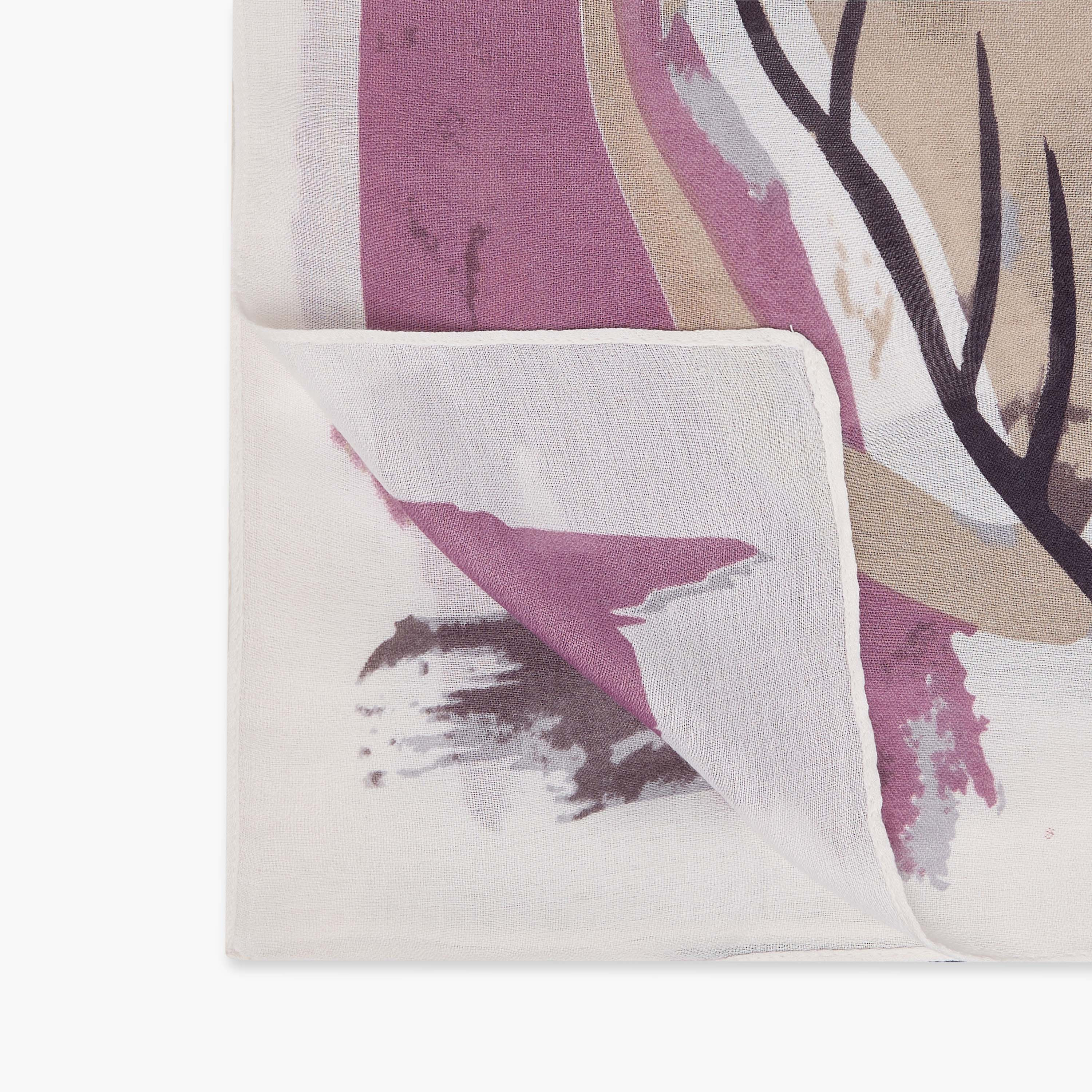 وشاح بطبعات زهرية - 185x60 سم-women-clothingaccessories-scarves-image-19