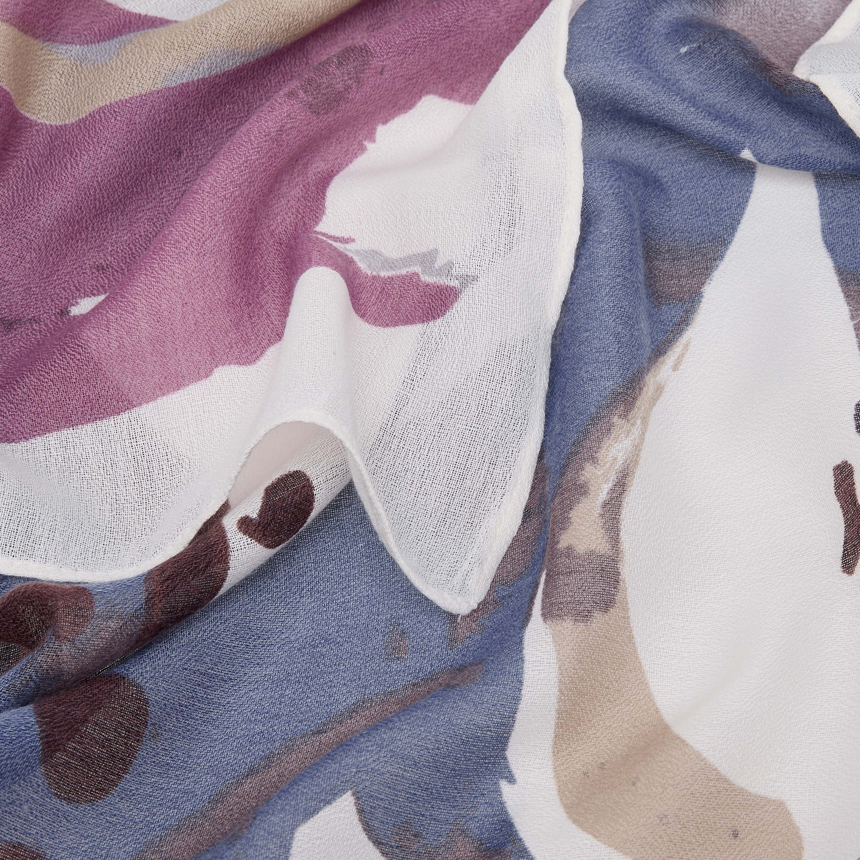 وشاح بطبعات زهرية - 185x60 سم-women-clothingaccessories-scarves-image-20