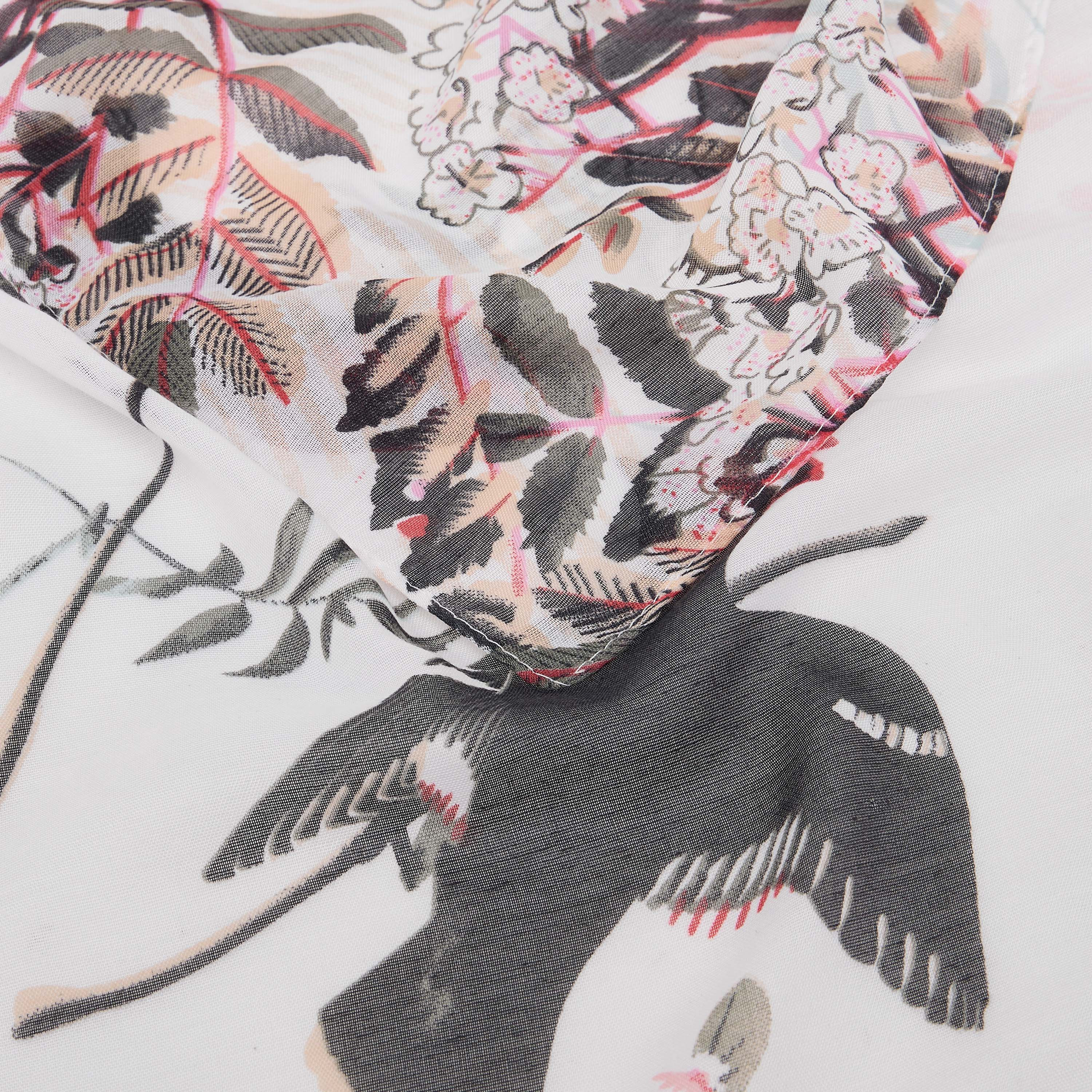 وشاح بطبعات زهرية - 185x60 سم-women-clothingaccessories-scarves-image-16
