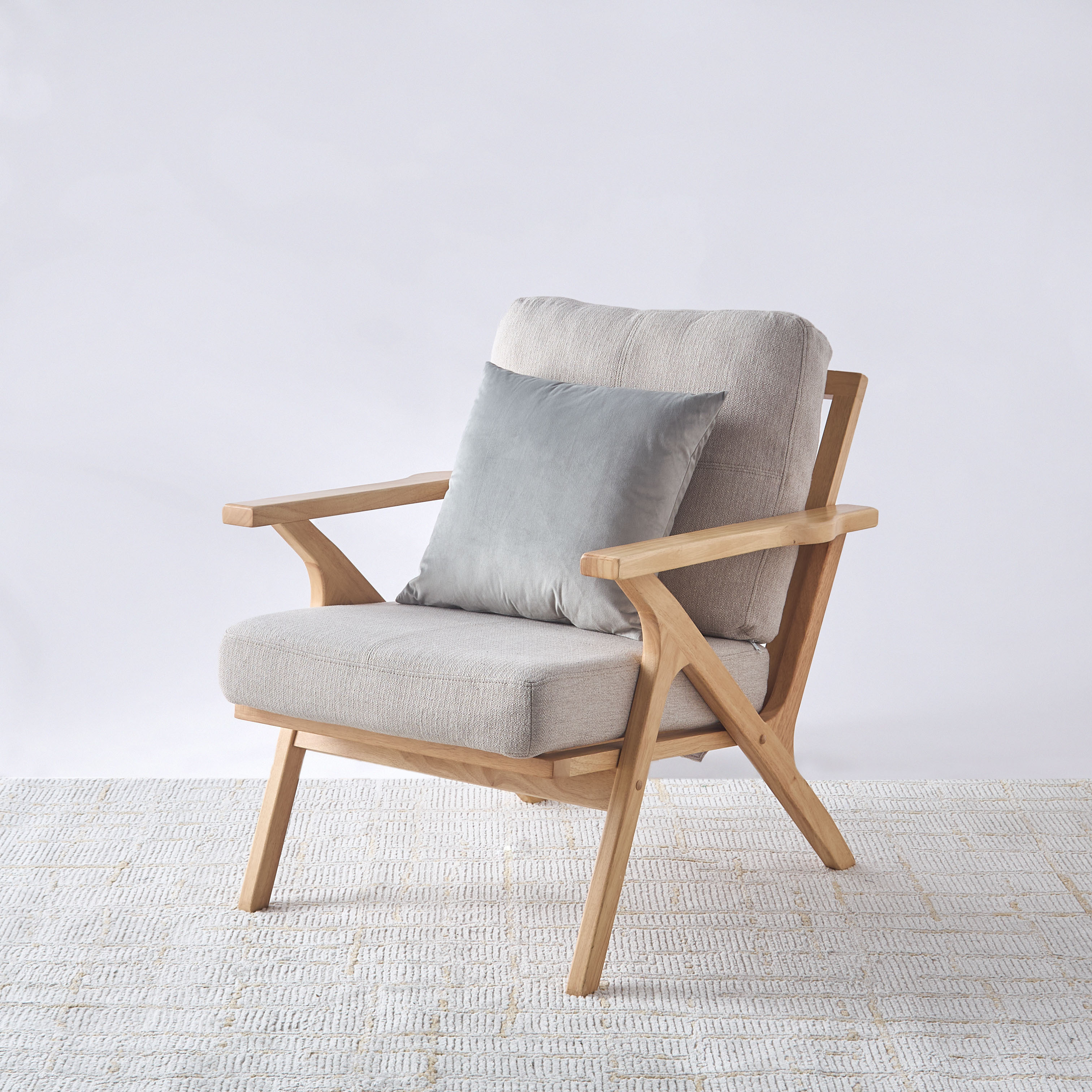 Velvet Textured Decorative Filled Cushion - 45x45 cms-household-cushionsandthrows-filledcushions-decorativecushions-image-2