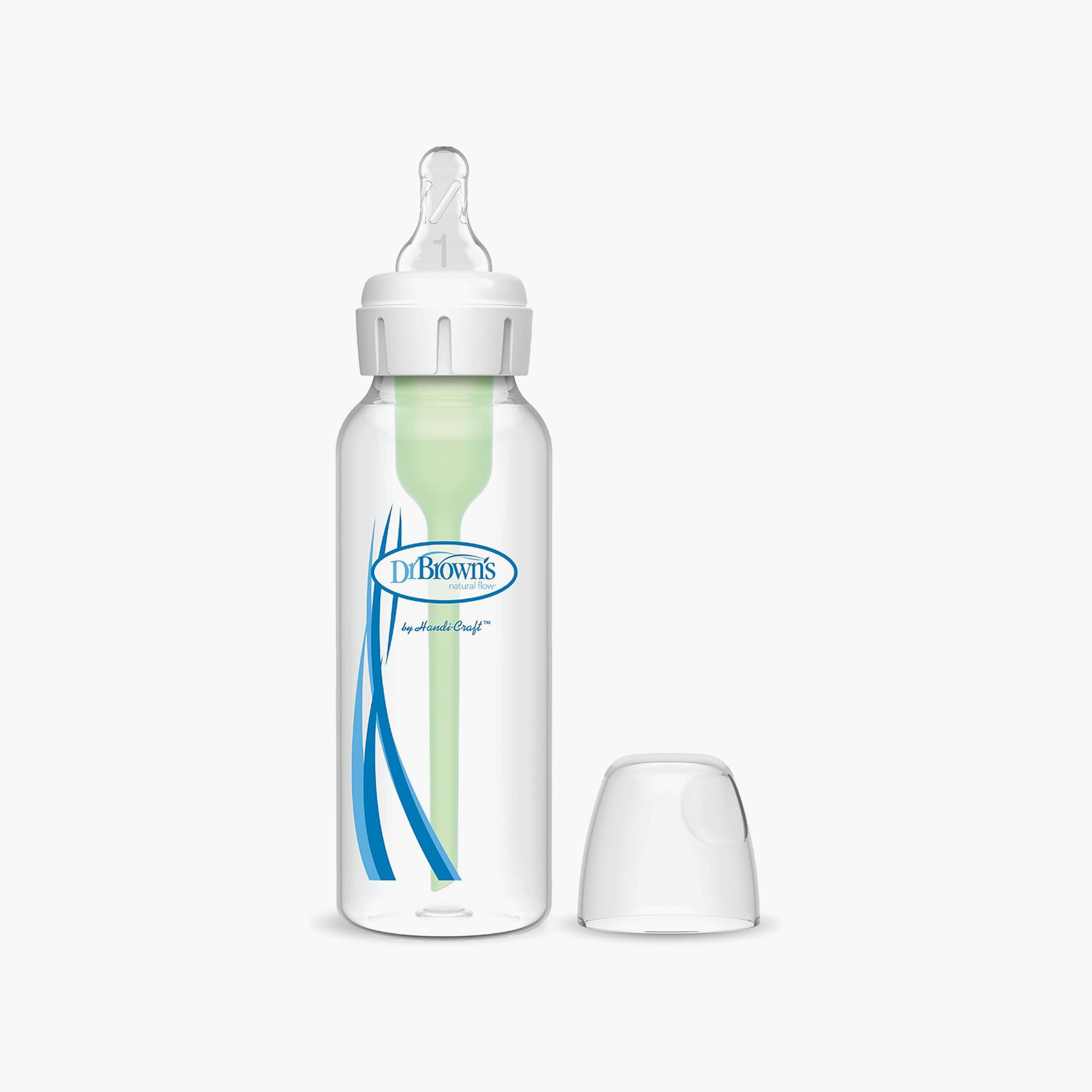 Dr. Brown's Narrow Options+ BPA Free Feeding Bottle - 250 ml-baby-feeding-feedingbottles-bottlesandteats-image-1