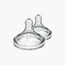 Dr. Brown's 2-Piece Options+ Preemie Flow Wide Neck BPA Free Silicone Nipples - 0 months+-baby-feeding-feedingbottles-bottlesandteats-image-1