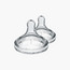 Dr. Brown's 2-Piece Level-1 Wide Neck Option+ BPA Free Nipples - 0 months+-baby-feeding-feedingbottles-bottlesandteats-image-1