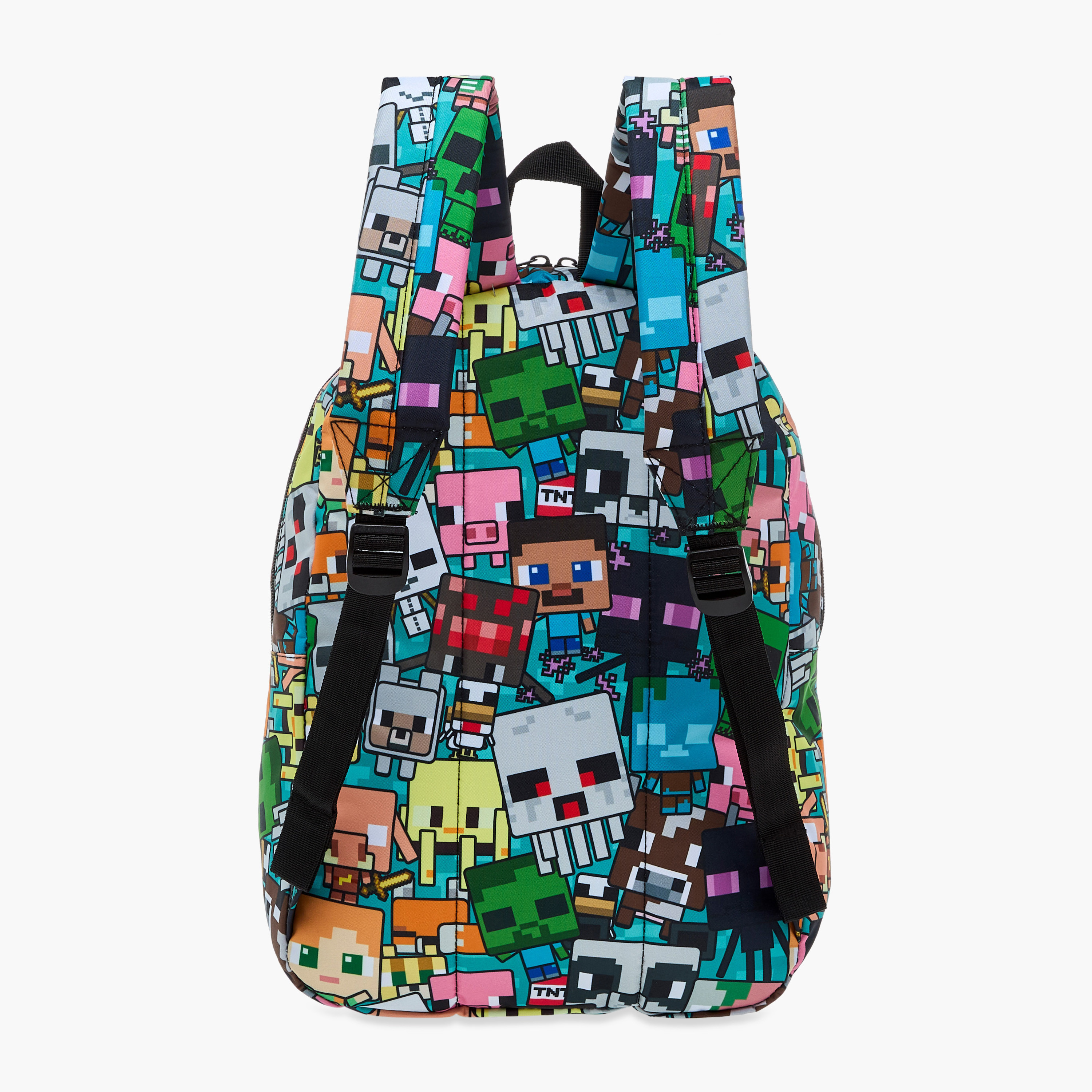 Minecraft Print Backpack with Adjustable Shoulder Straps - 16 inches-school-bagsandbackpacks-backpacks-image-4