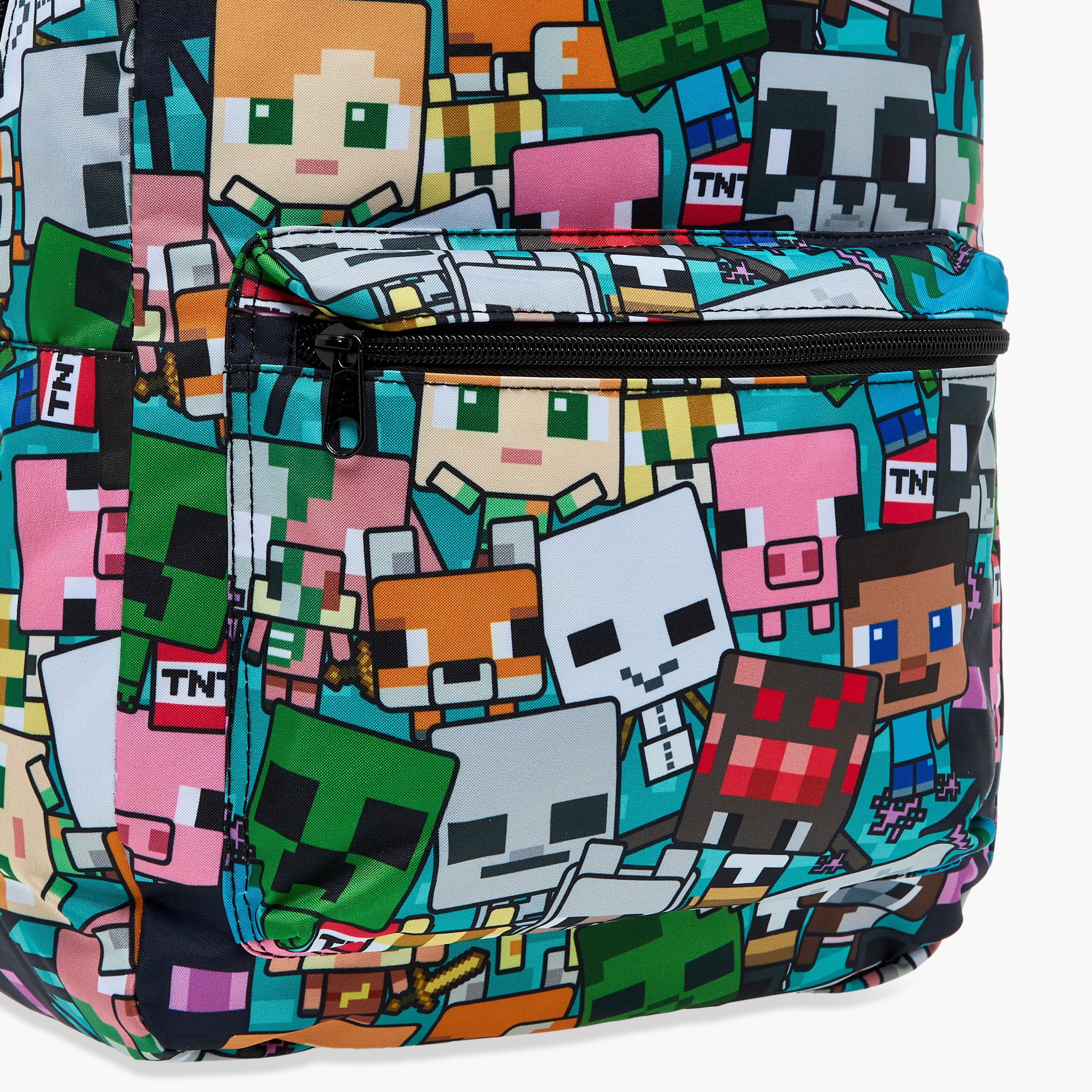 Minecraft Print Backpack with Adjustable Shoulder Straps - 16 inches-school-bagsandbackpacks-backpacks-image-6