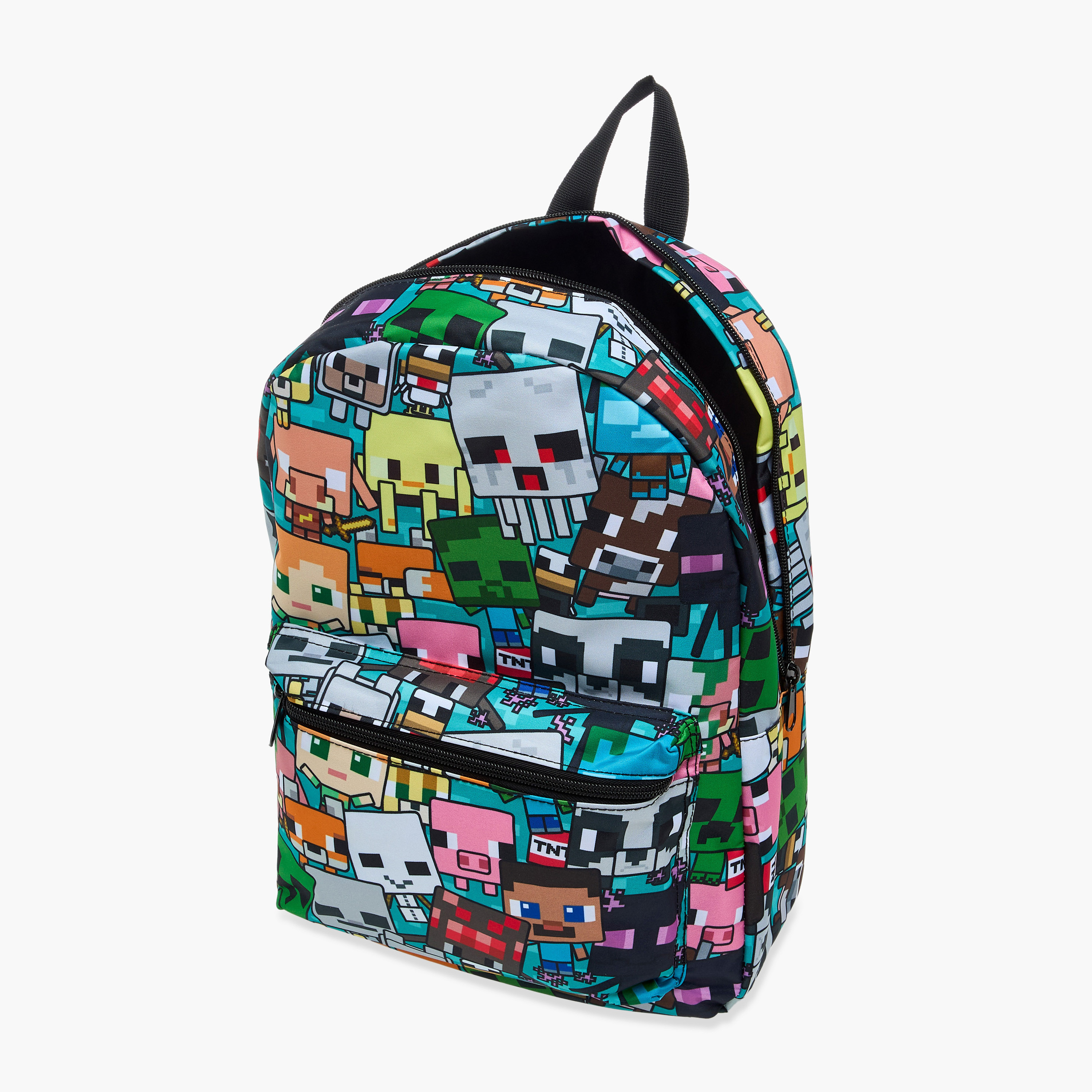Minecraft Print Backpack with Adjustable Shoulder Straps - 16 inches-school-bagsandbackpacks-backpacks-image-7