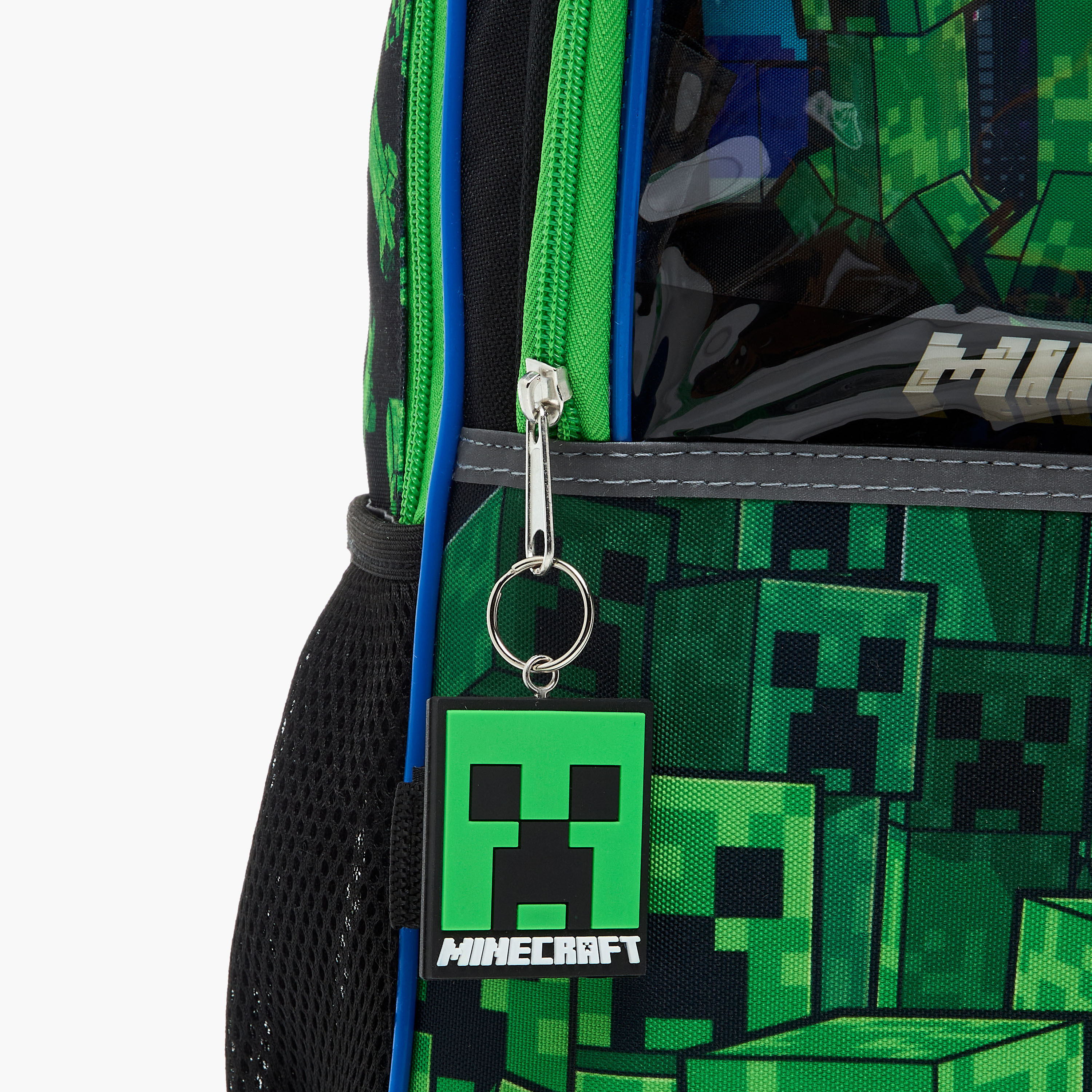 طقم شنط ظهر 4 قطع بطبعات كريبر ماينكرافت - 16 بوصة-school-bagsandbackpacks-sets-image-8