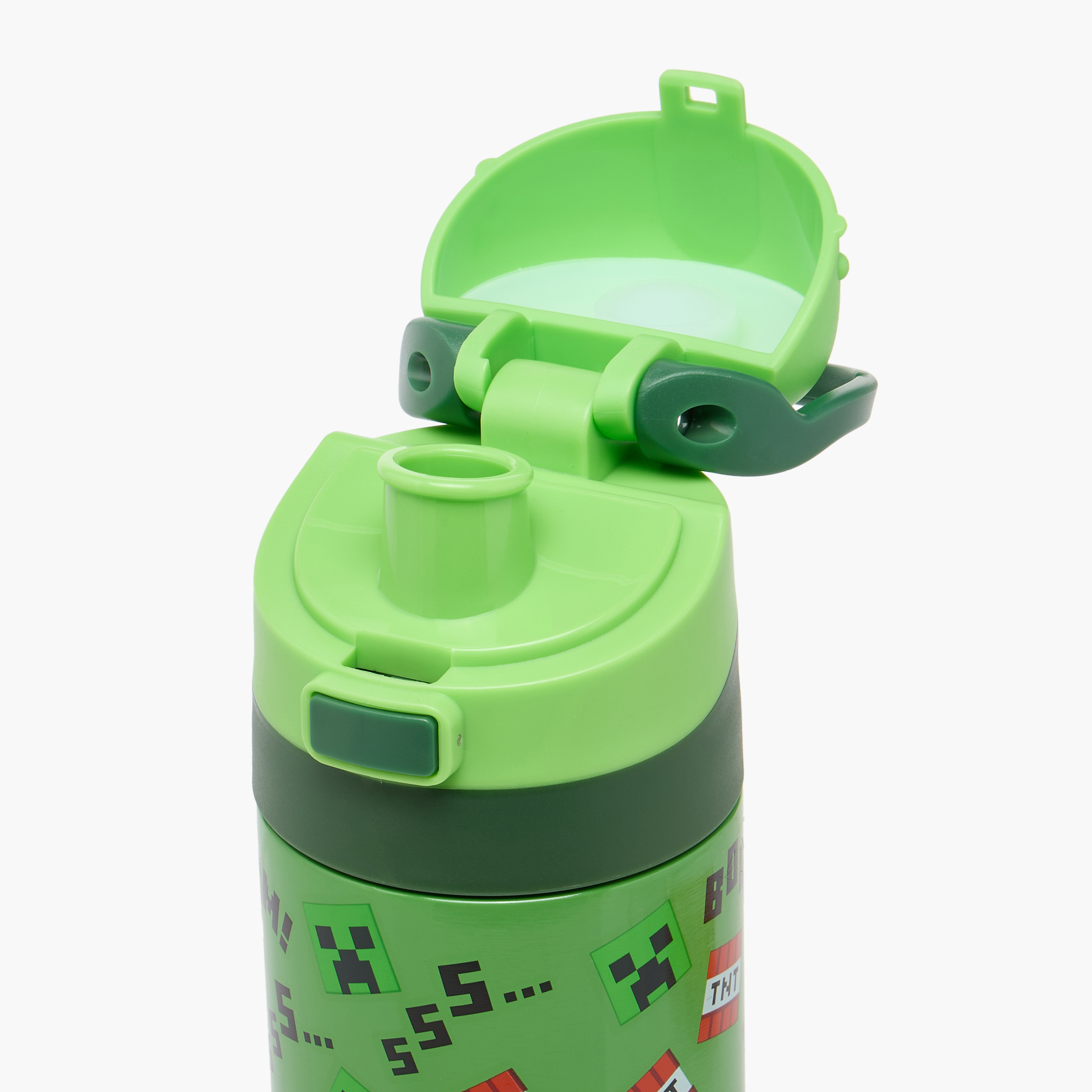 Minecraft Printed Sipper Water Bottle-school-waterbottles-image-3