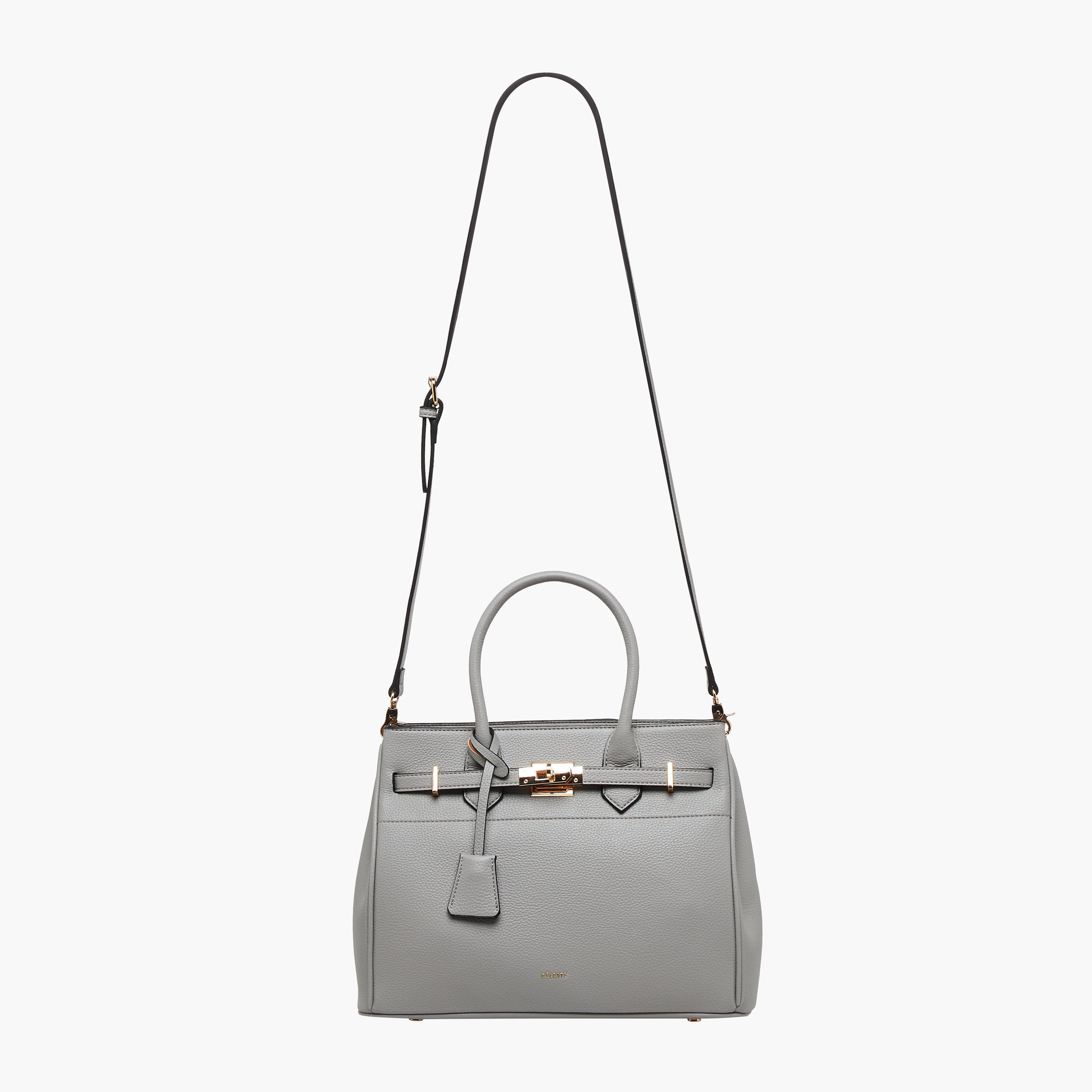شنطة توتي سادة بسحاب إغلاق ومقابض مزدوجة من سيليست-women-bagsandwallets-handbags-image-3