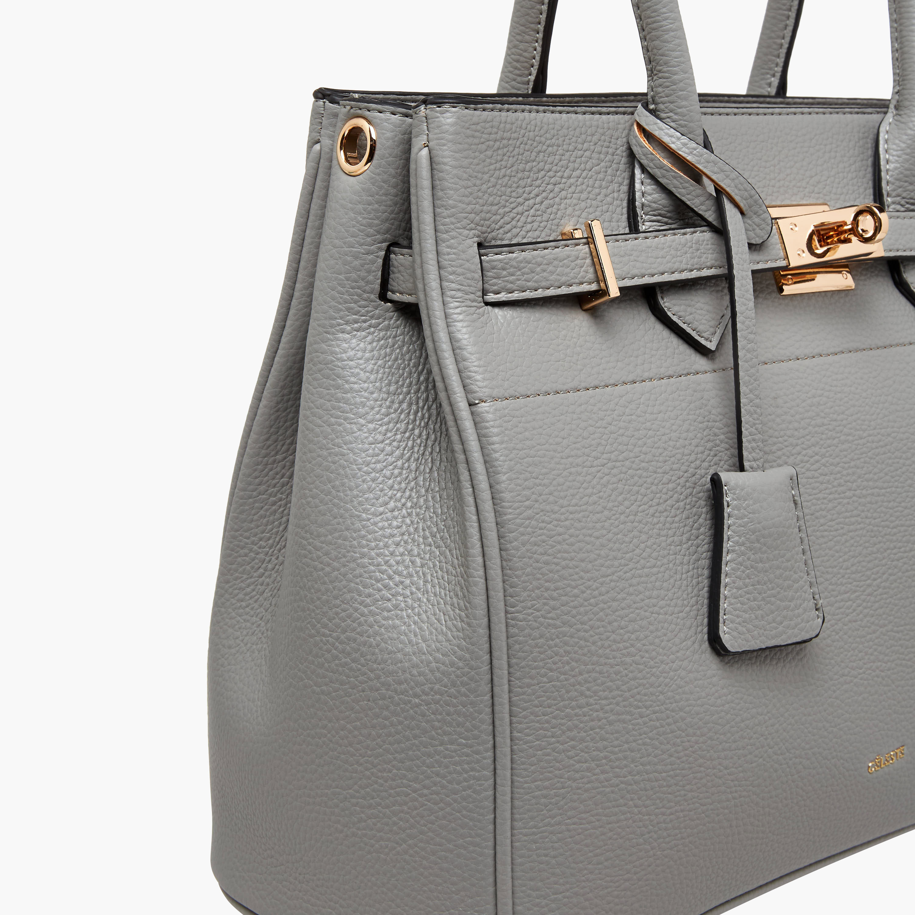 شنطة توتي سادة بسحاب إغلاق ومقابض مزدوجة من سيليست-women-bagsandwallets-handbags-image-6