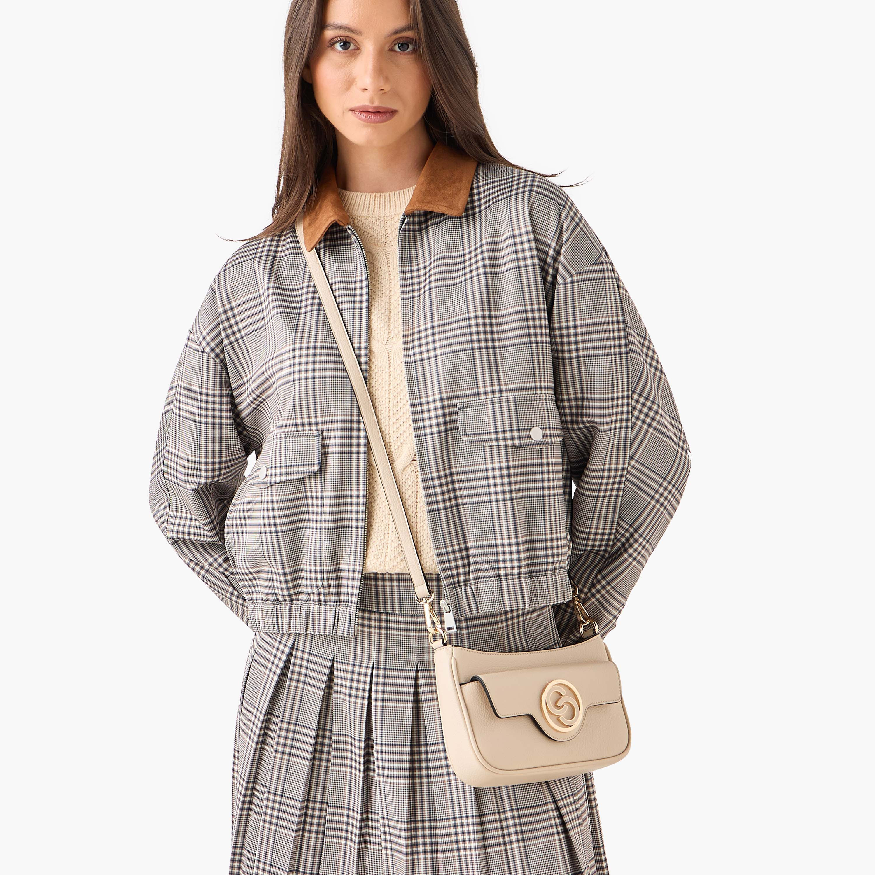 Celeste Logo Accent Crossbody Bag with Zip Closure-women-bagsandwallets-handbags-image-8