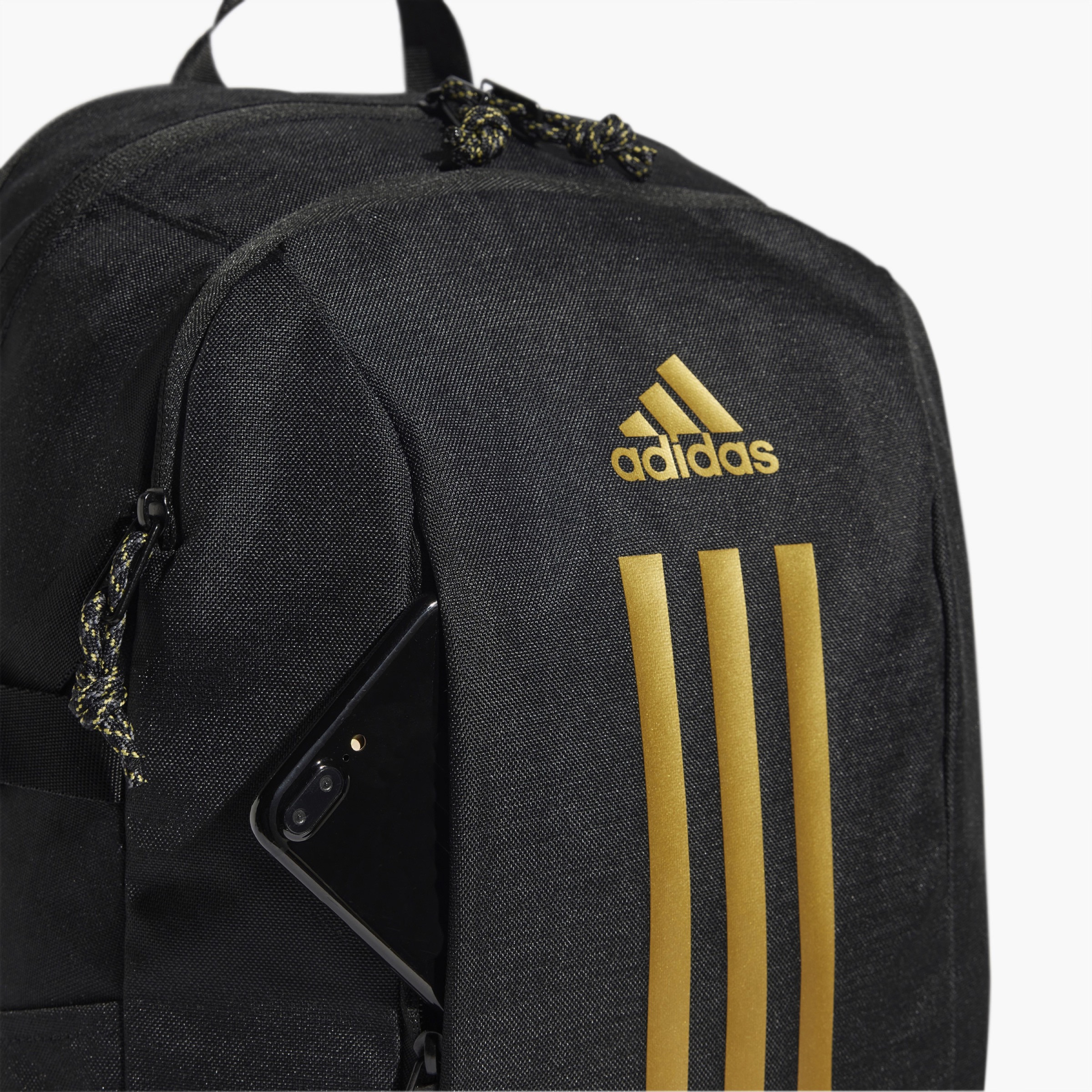 adidas Logo Print School Backpack with Adjustable Straps and Zip Closure -19x30x46 cm-school-bagsandbackpacks-backpacks-image-4