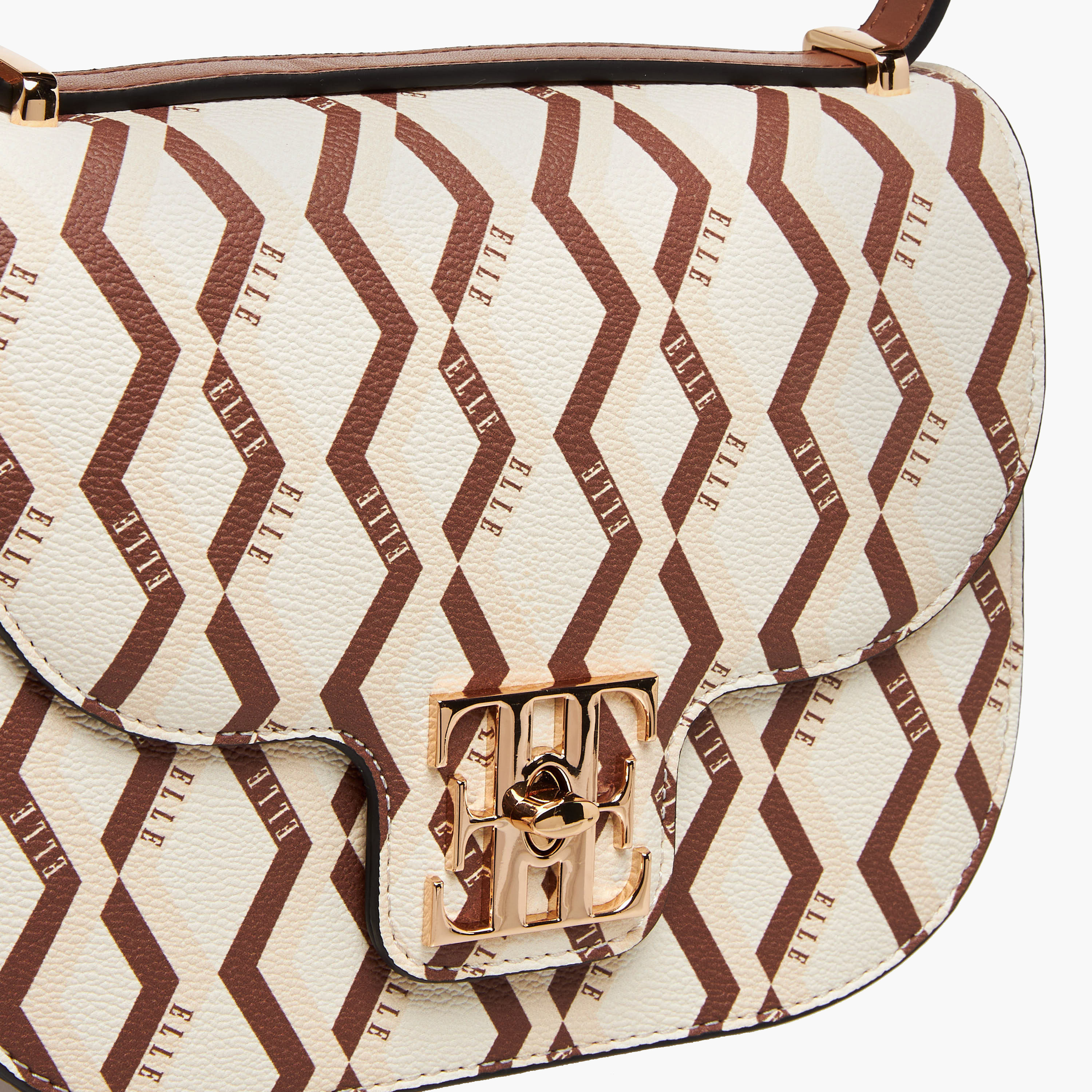 Elle Monogram Print Crossbody Bag with Adjustable Strap-women-bagsandwallets-handbags-image-6