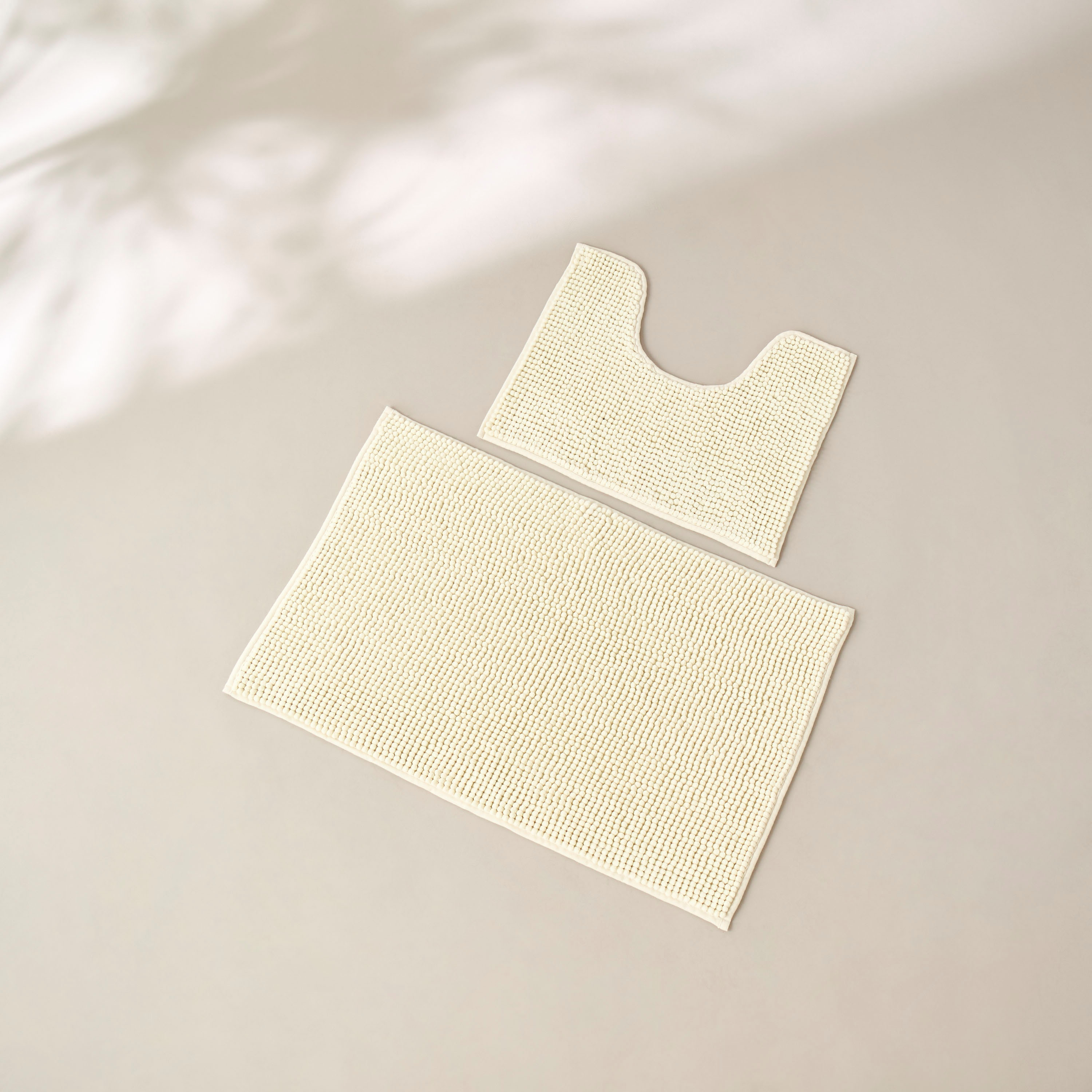 Chenille Loop 2-Piece Textured Anti-Slip Bath Mat Set-household-bathandlaundry-bathlinen-bathmatsandtubmats-image-1