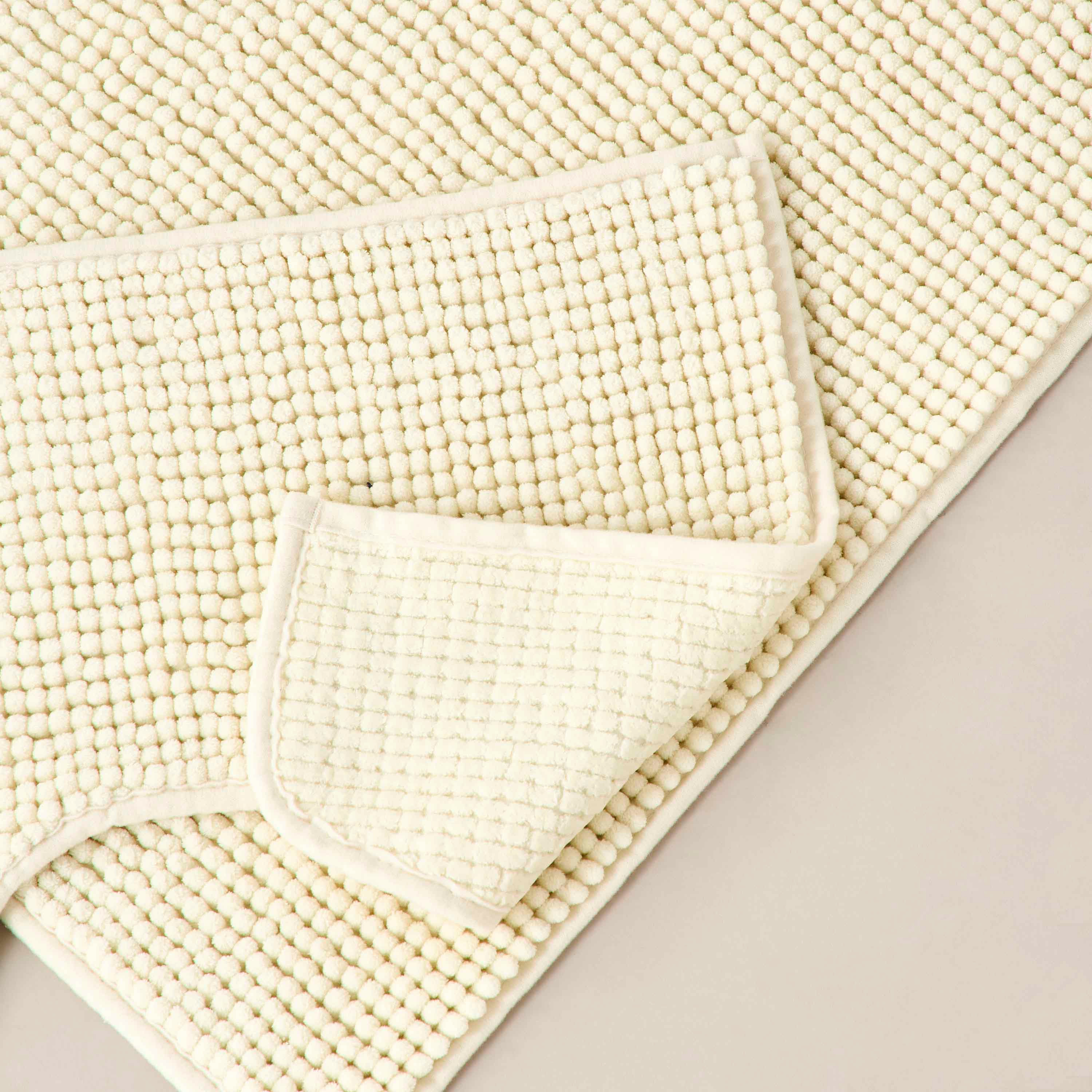 Chenille Loop 2-Piece Textured Anti-Slip Bath Mat Set-household-bathandlaundry-bathlinen-bathmatsandtubmats-image-5