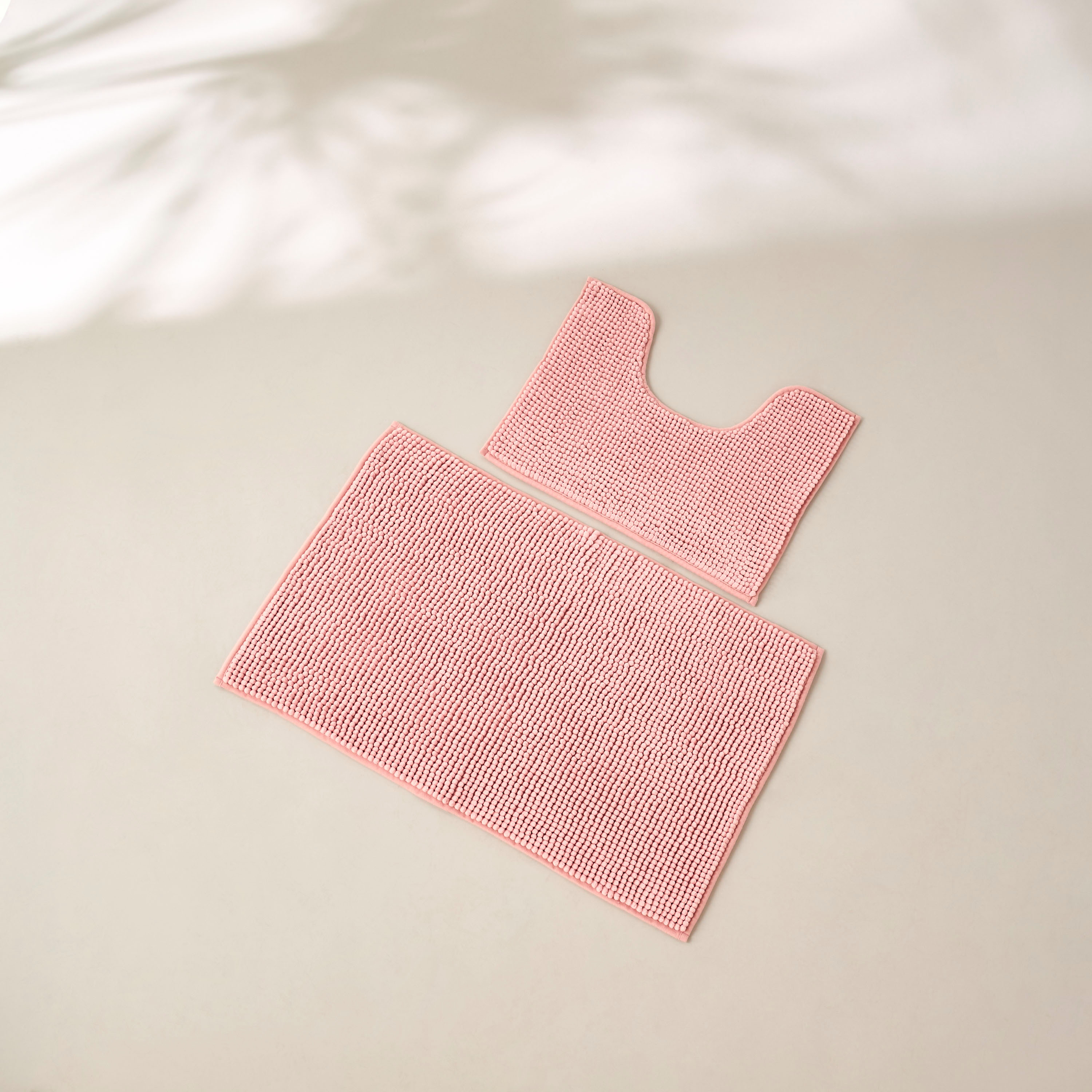 Chenille Loop 2-Piece Textured Anti-Slip Bath Mat Set-household-bathandlaundry-bathlinen-bathmatsandtubmats-image-1