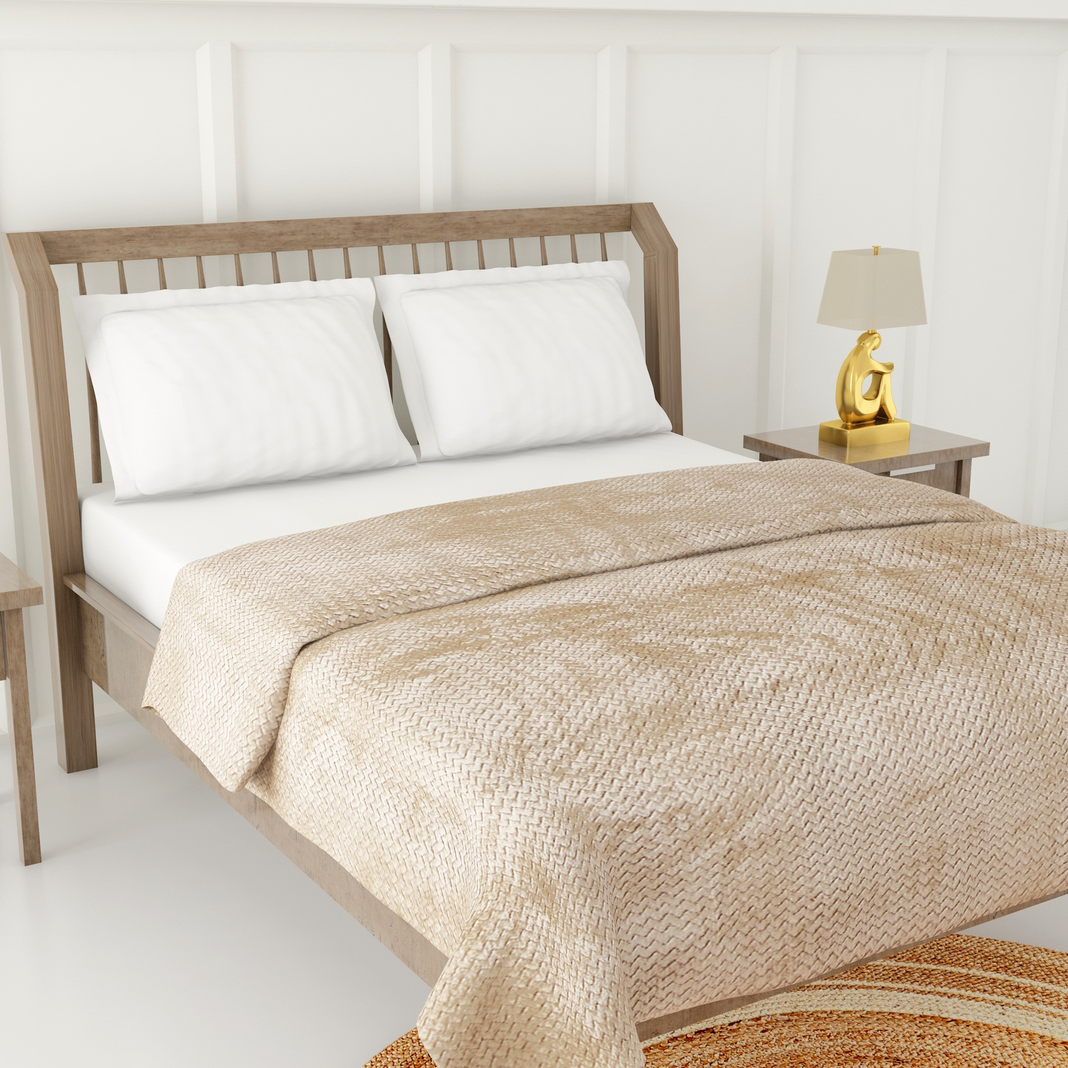 Chevron Texture Jacquard Blanket - 150x200 cms-household-cushionsandthrows-throwsandblankets-blankets-image-3