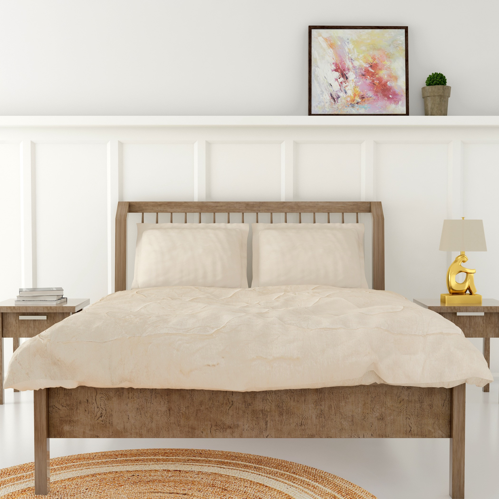 Textured 3-Piece Comforter Set - 220x240 cms-household-bedding-comfortersandbedspreads-comforters-image-1