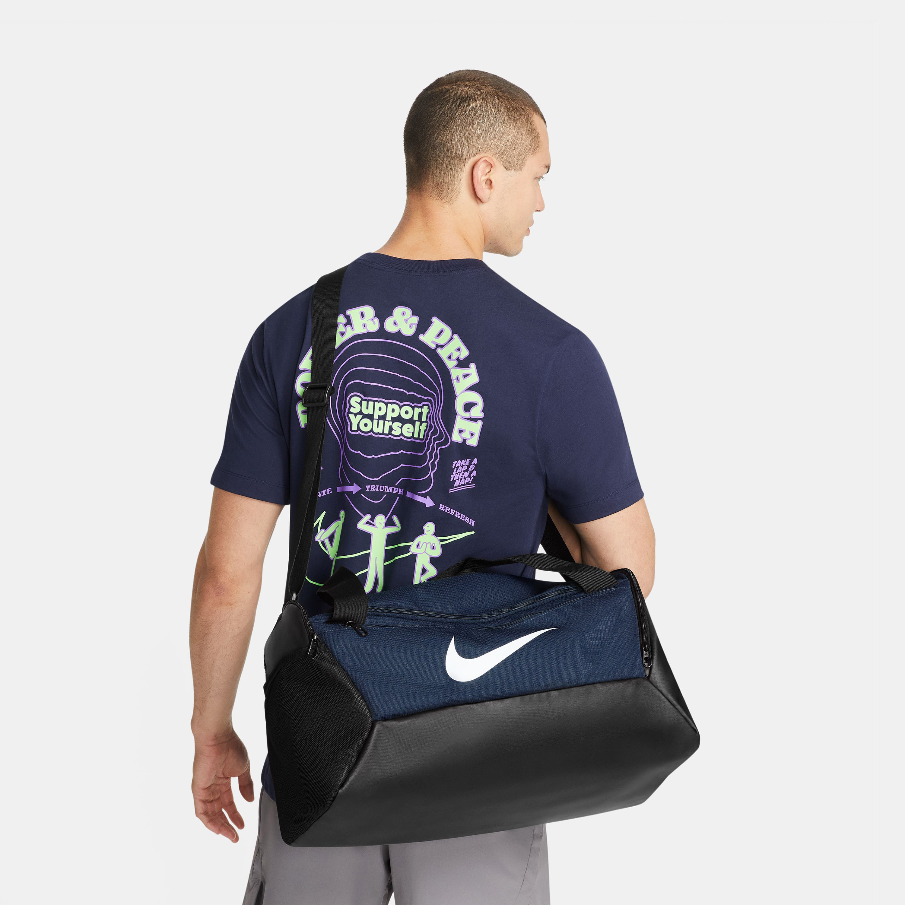 Nike Men's Brasilia 9.5 Training Duffel Bag, Small, 41L NKDM3976 | OE-sports-men-accessories-image-15