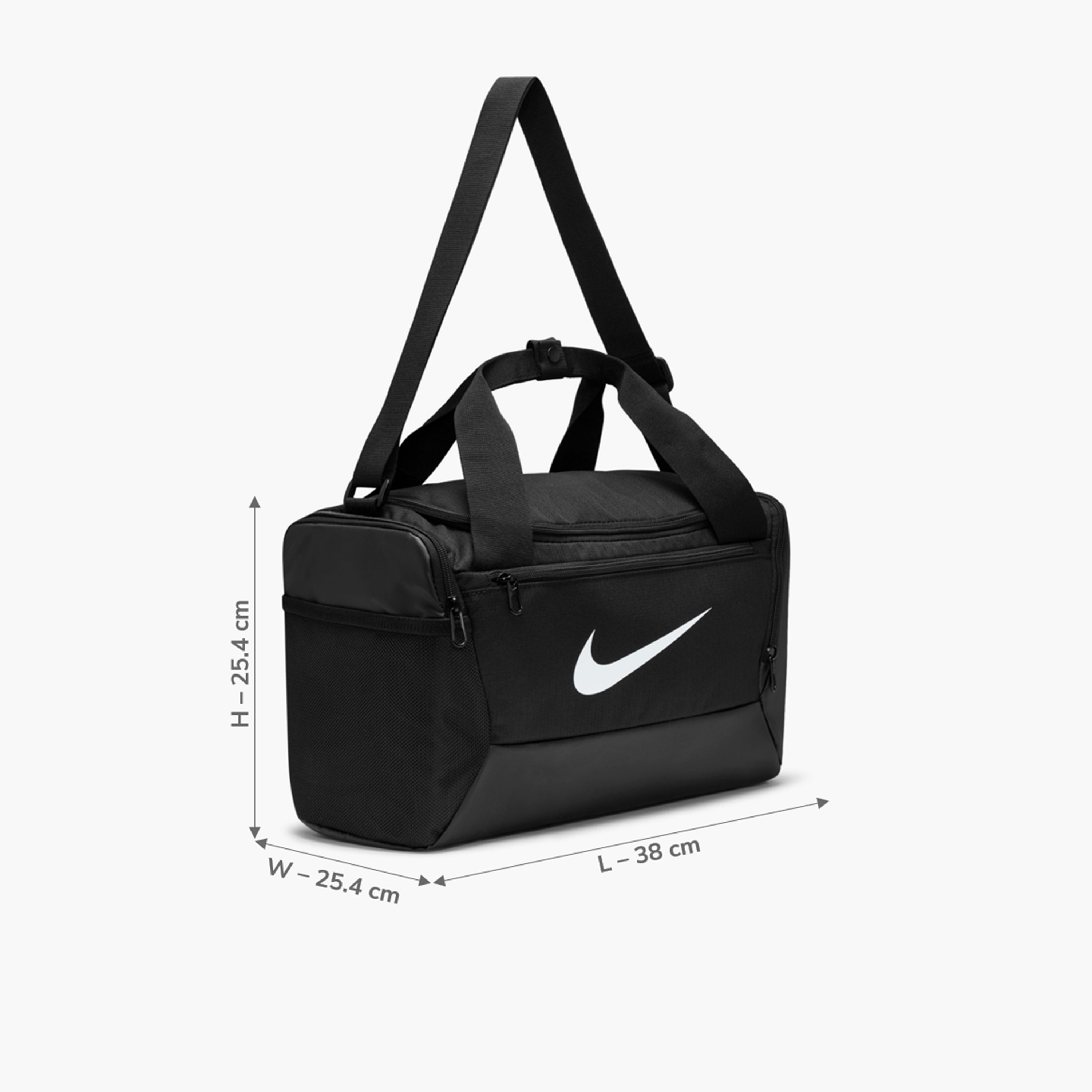 نايكي- شنطة دافل برازيليا 9.5 للتدريب، صغيرة جدًا، 25 لترًا NKDM3977 | OE-sports-men-accessories-image-2