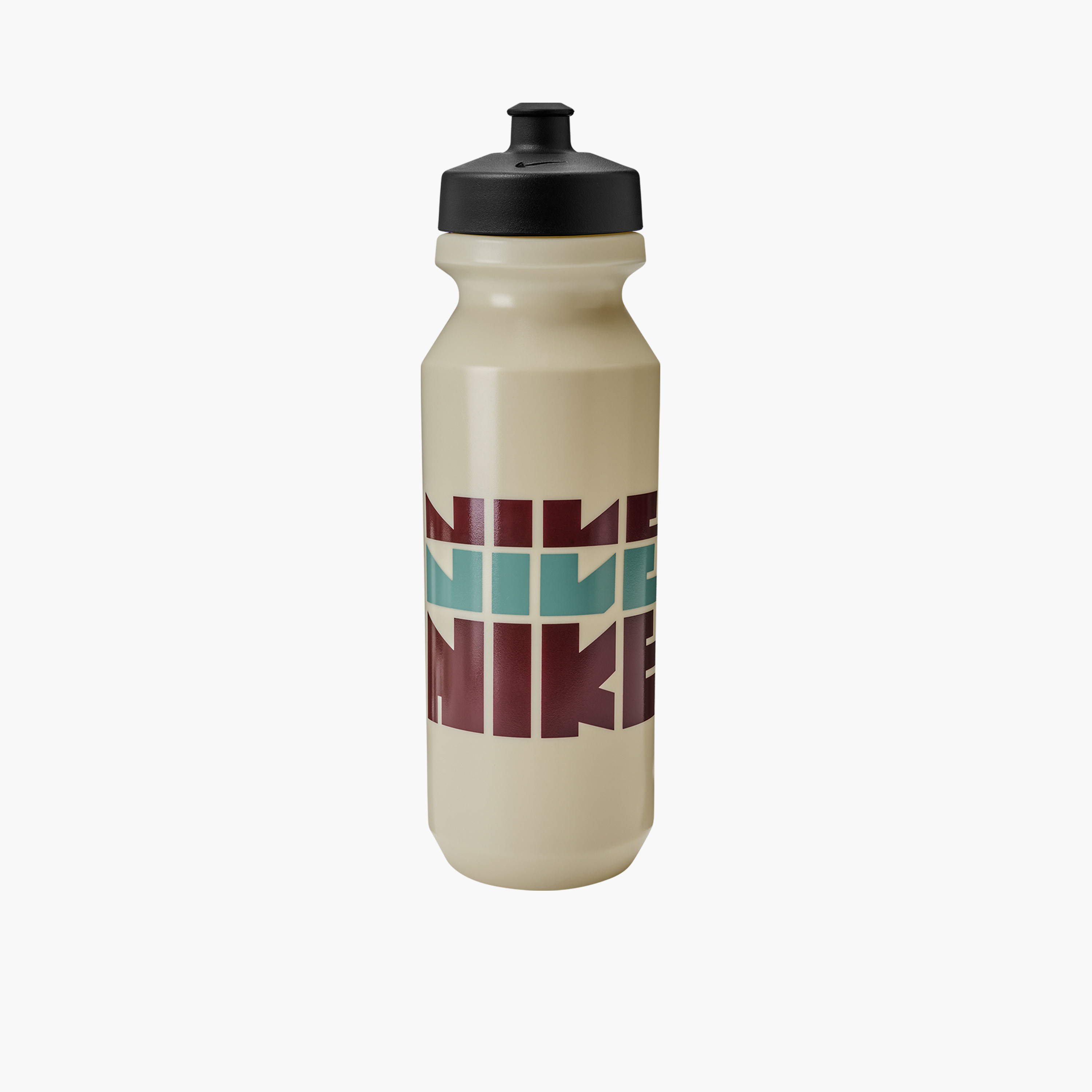 قارورة ماء بلاستيك بفم كبير وتصميم جرافيك من نايك - 950 مل-school-waterbottles-image-1