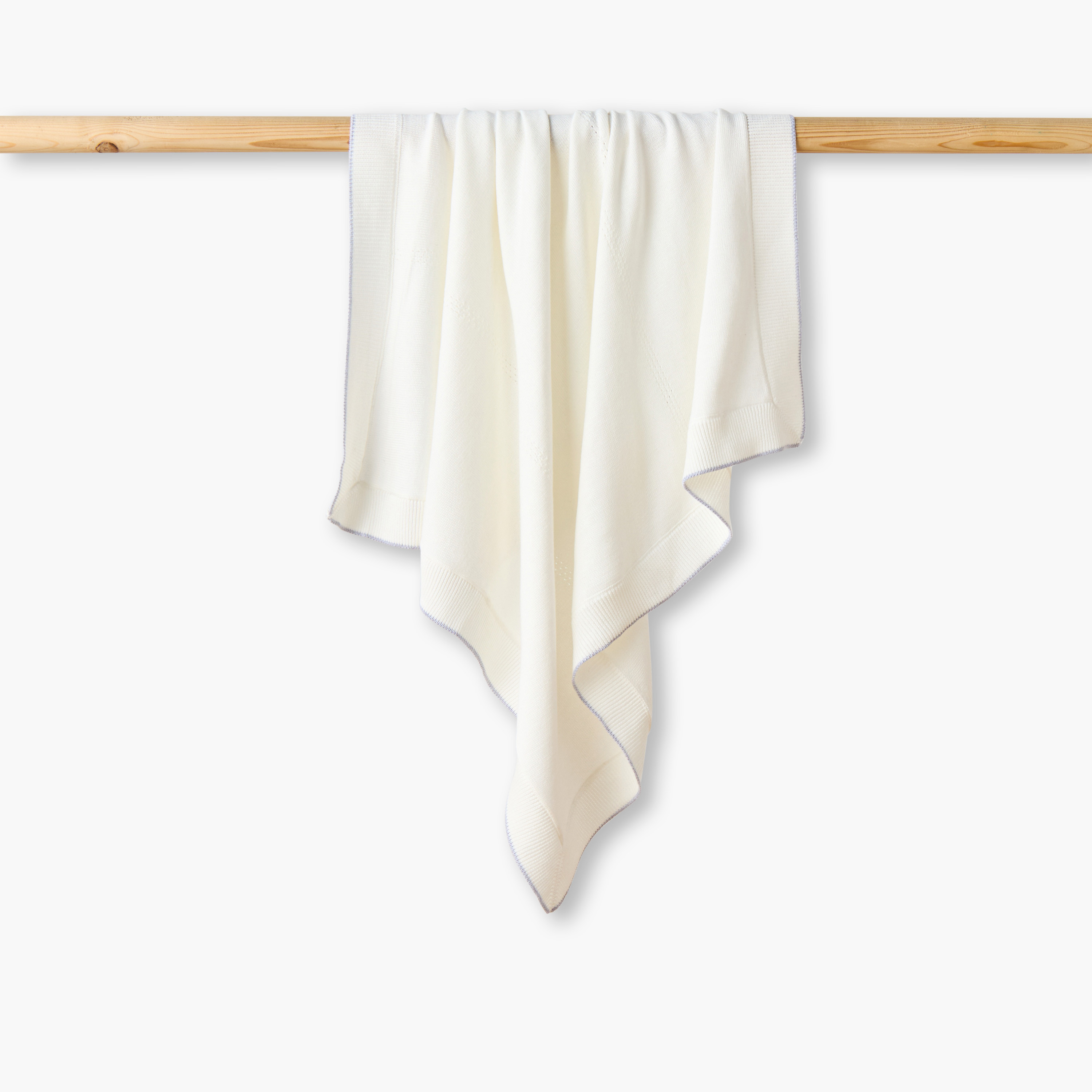 Pack of 3 Juniors Receiving Blanket with Ribbed Design, 80x100 cm-baby-nursery-blanketsandswaddles-receivingblankets-image-1