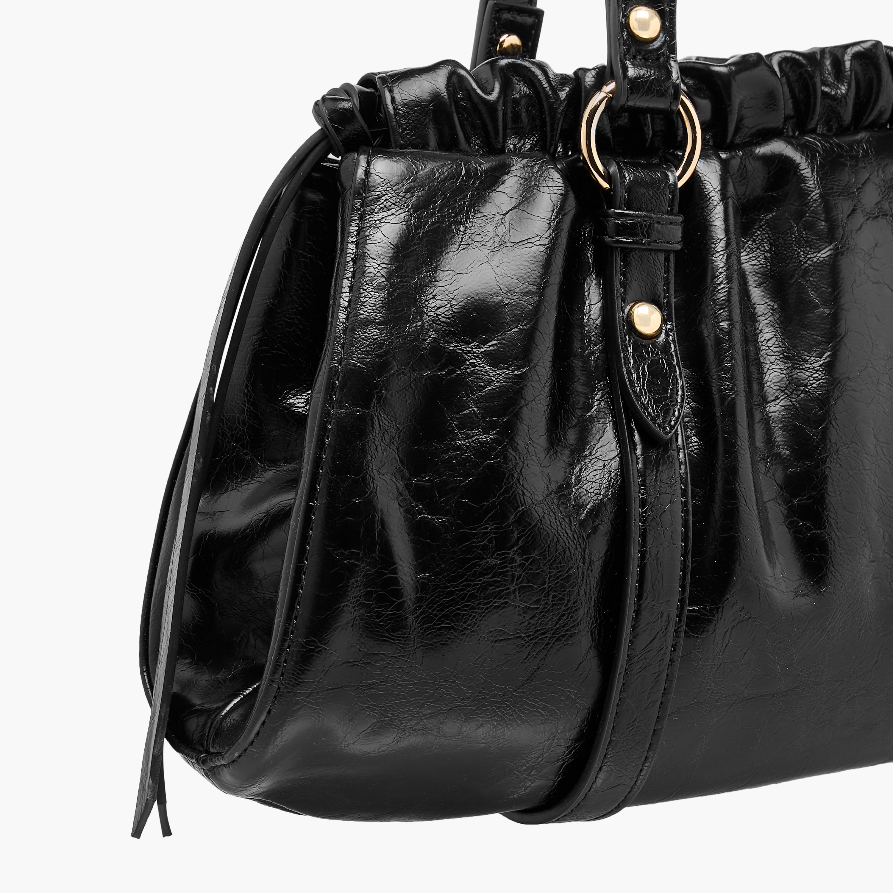 Celeste Solid Shoulder Bag with Ruched Detail-women-bagsandwallets-handbags-image-6