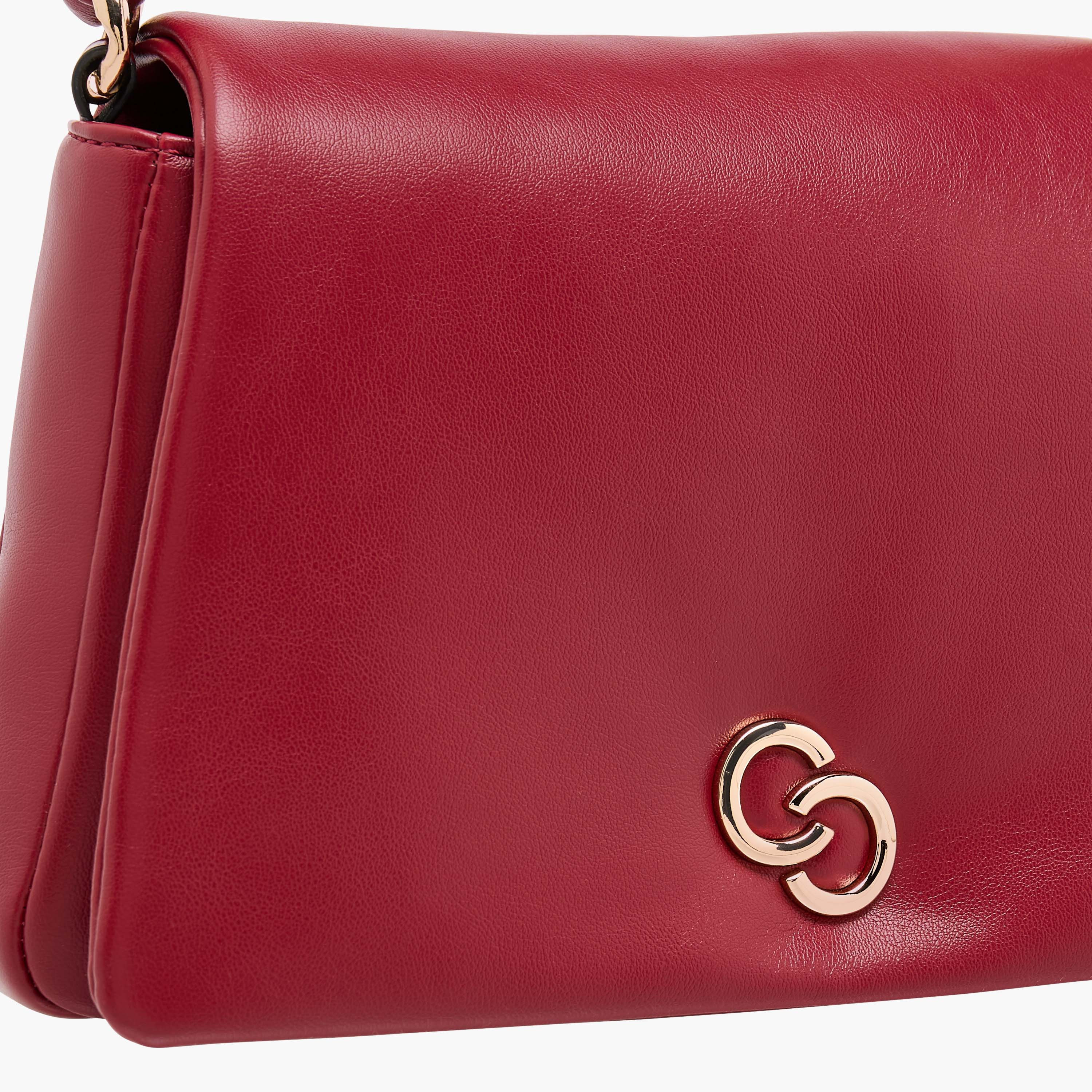 Celeste Solid Shoulder Bag with Chain Accent-women-bagsandwallets-handbags-image-5